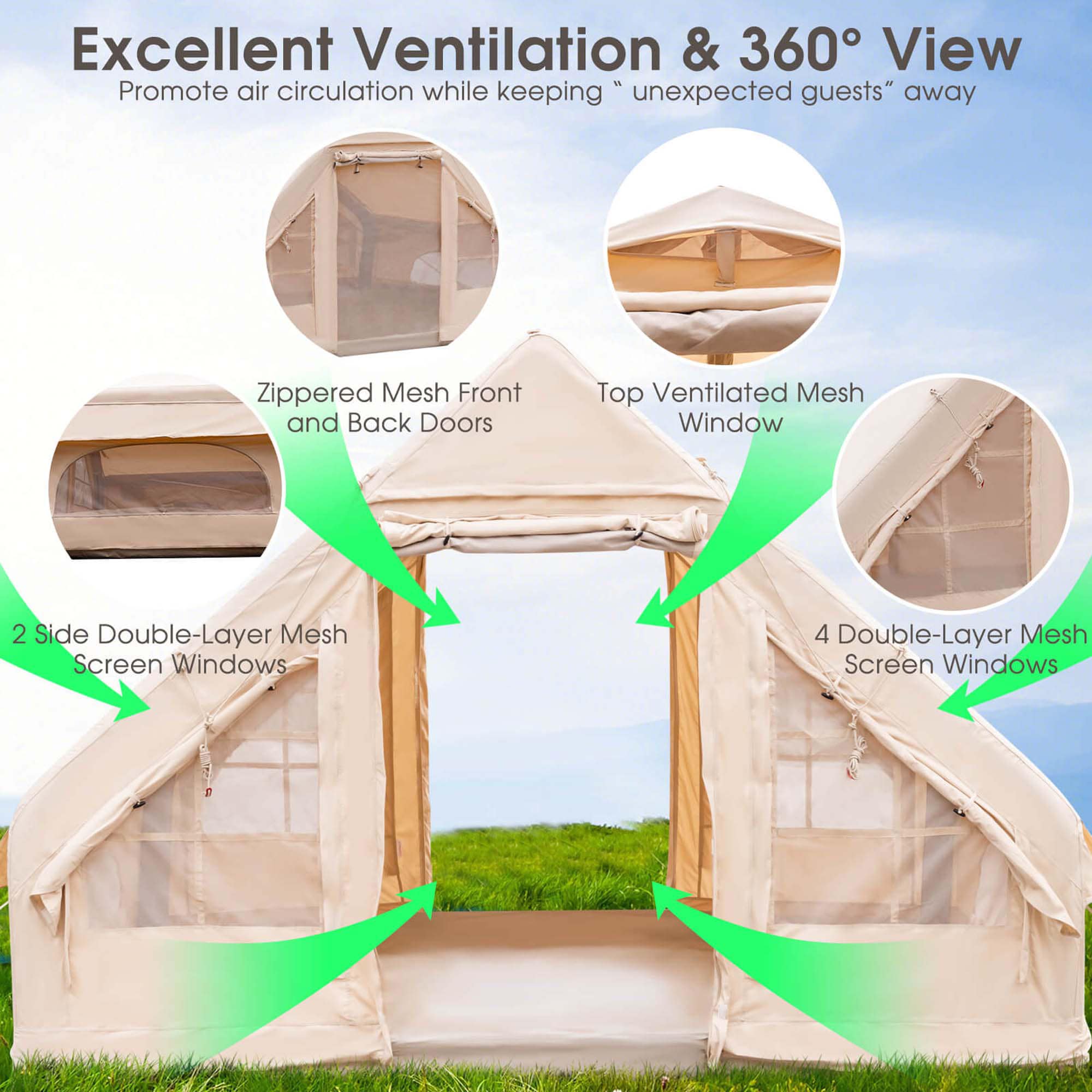 Costway HCST01569 Canopies-Sl - View #3