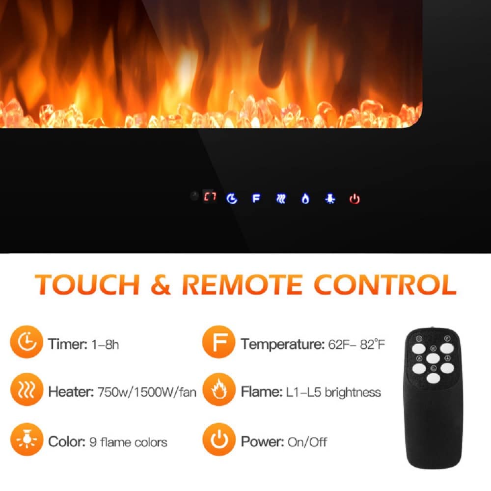 Forclover ALHY-FP25 Electric-Fireplaces - View #4