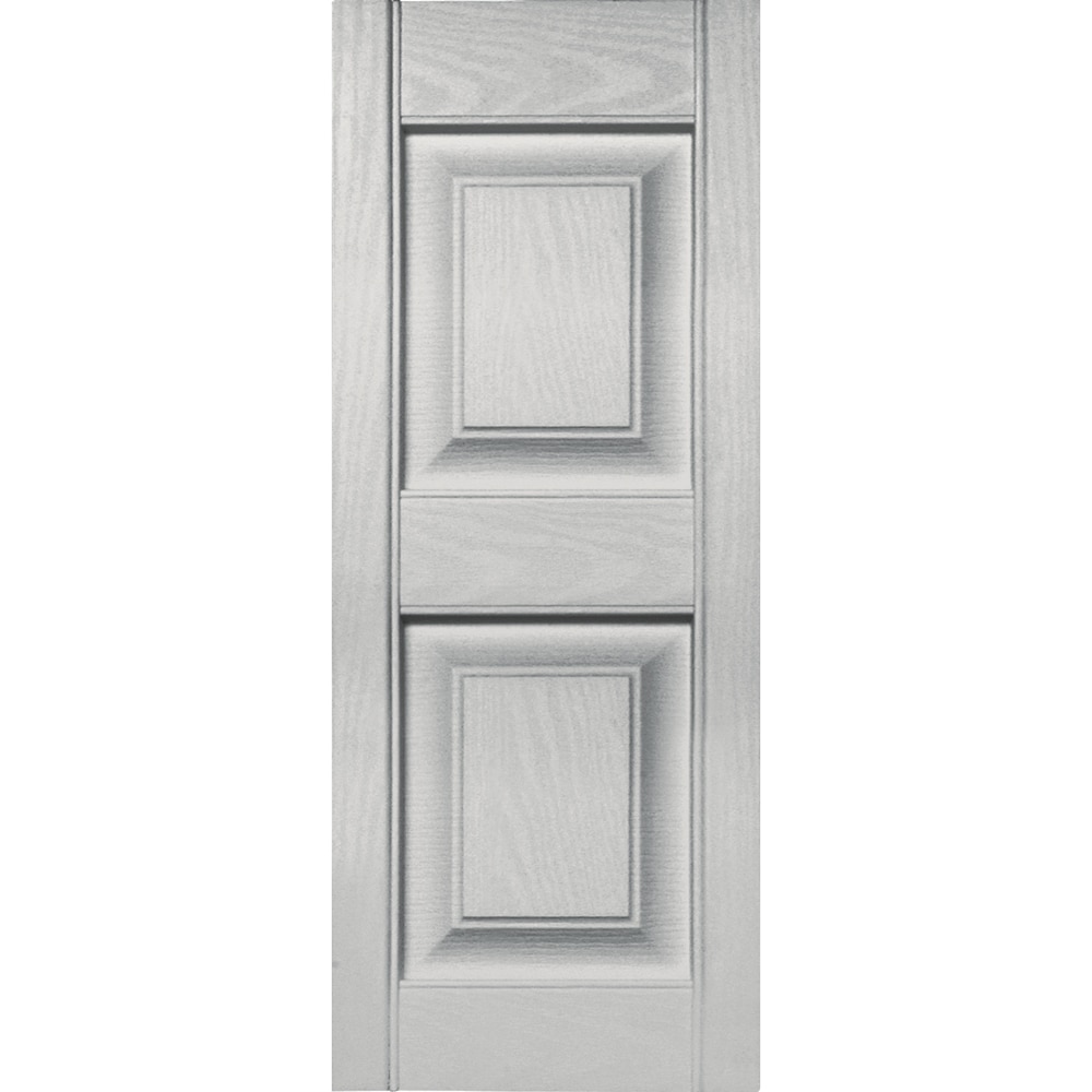 Vantage V4711231030 12.125-in W x 31.125-in H Paintable Paintable Raised panel Exterior Shutters ( 1.0 -Pack )