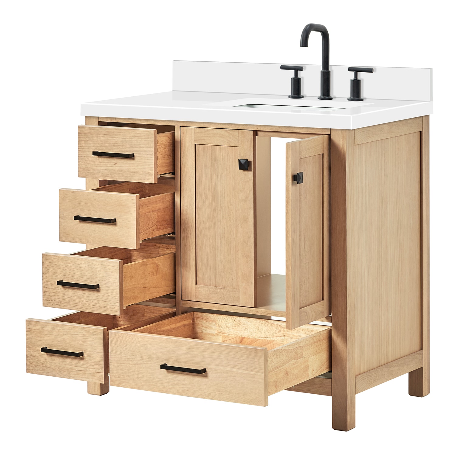 ARIEL A037SRWQRVOWOA Bath-Vanity-Combo - View #10