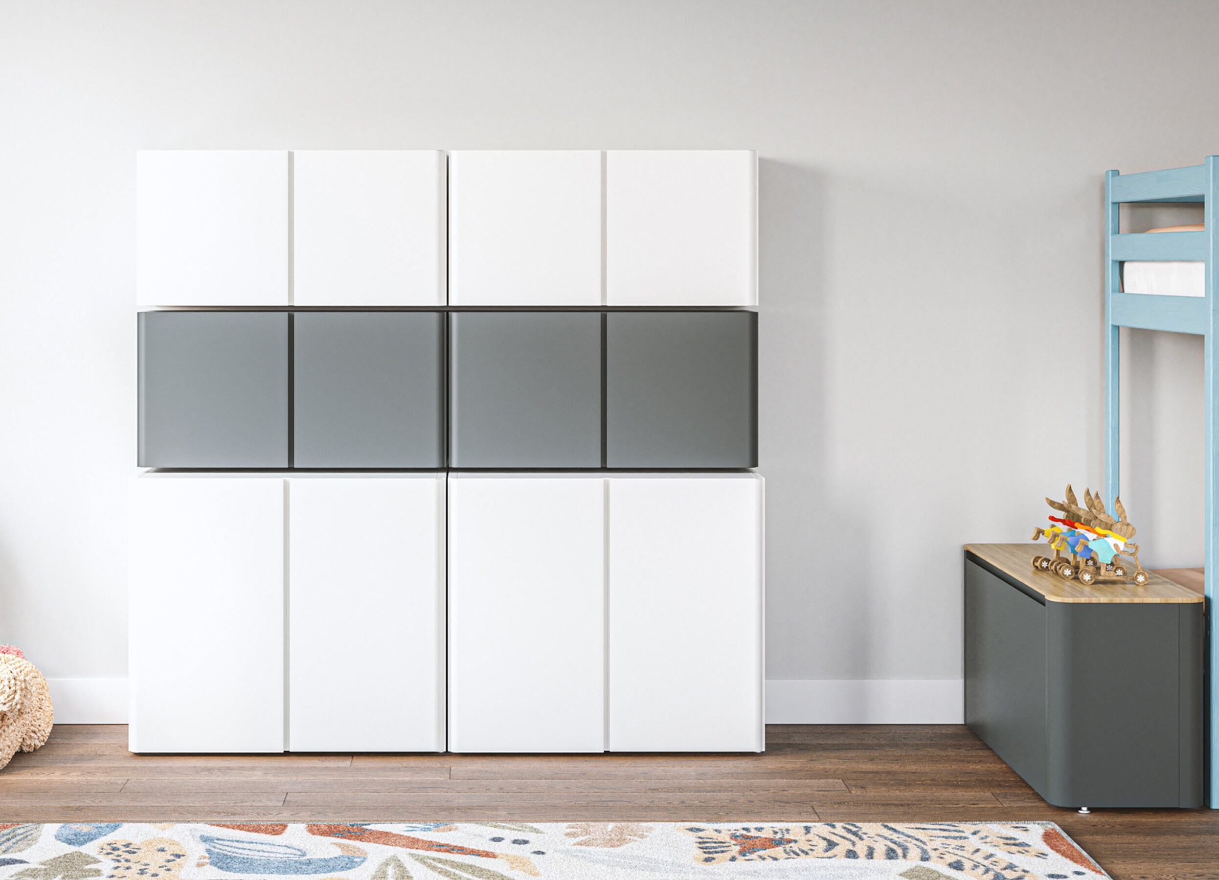 Everest ECB3FCMG Utility-Storage-Cabinets - View #3