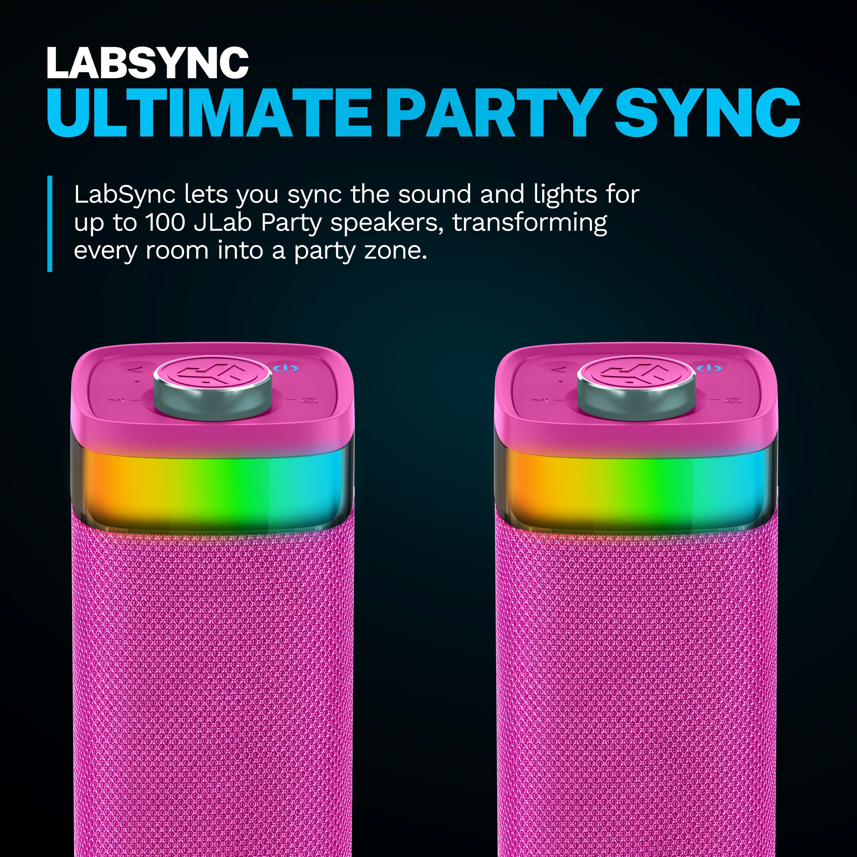 JLab SBJBUDSRPNK62 Portable-Speakers - View #4