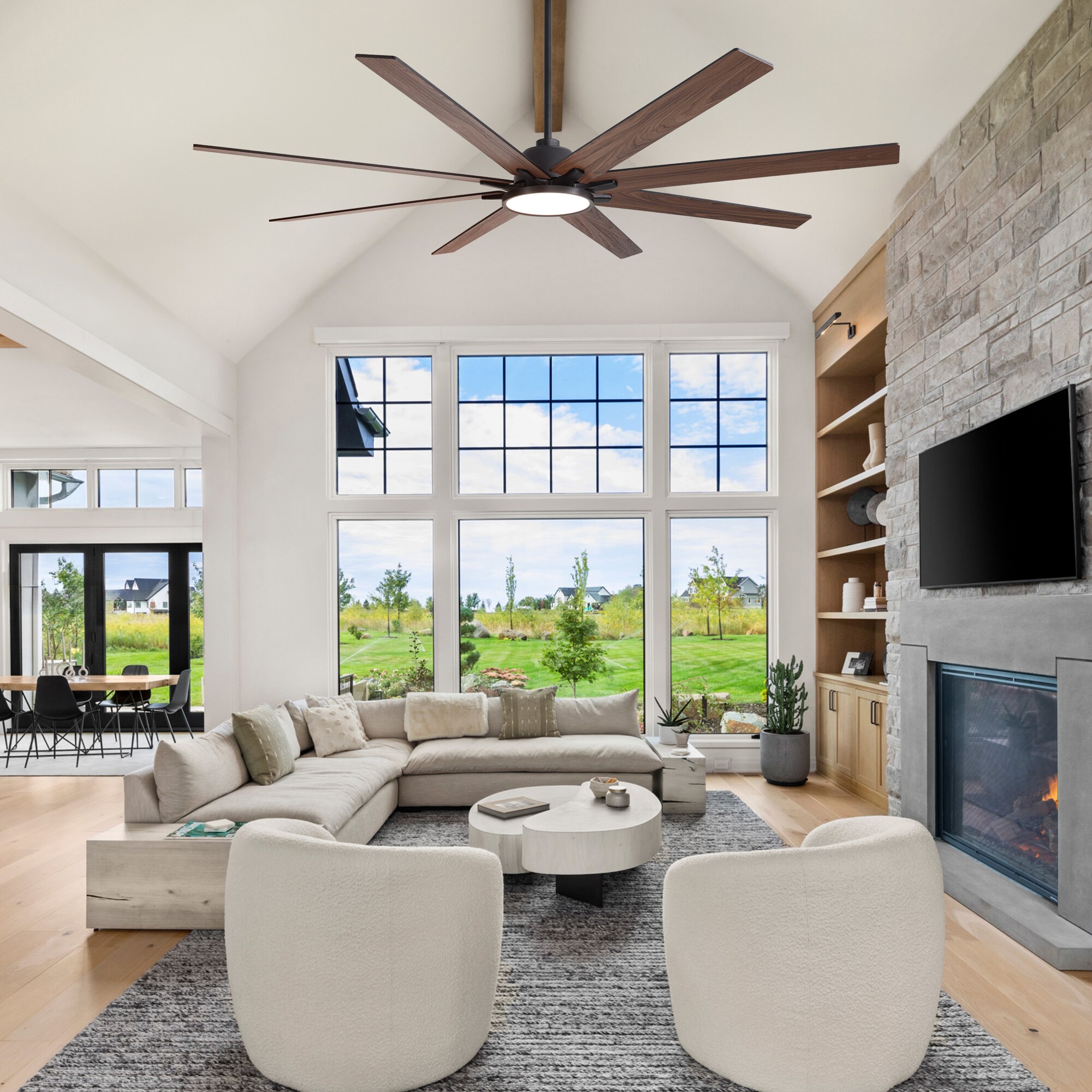 SILJOY WY-013D-84-01 Ceiling-Fans - View #3