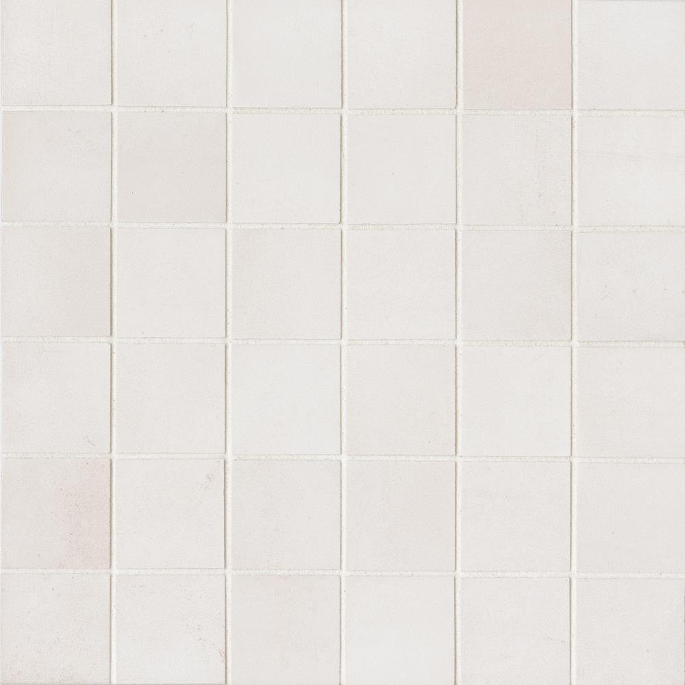 Bedrosians DOLCHACAN22MO Chateau Canvas 12-in x 12-in Honed Porcelain Mosaic Floor and Wall Tile (5-sq. ft/ Carton)