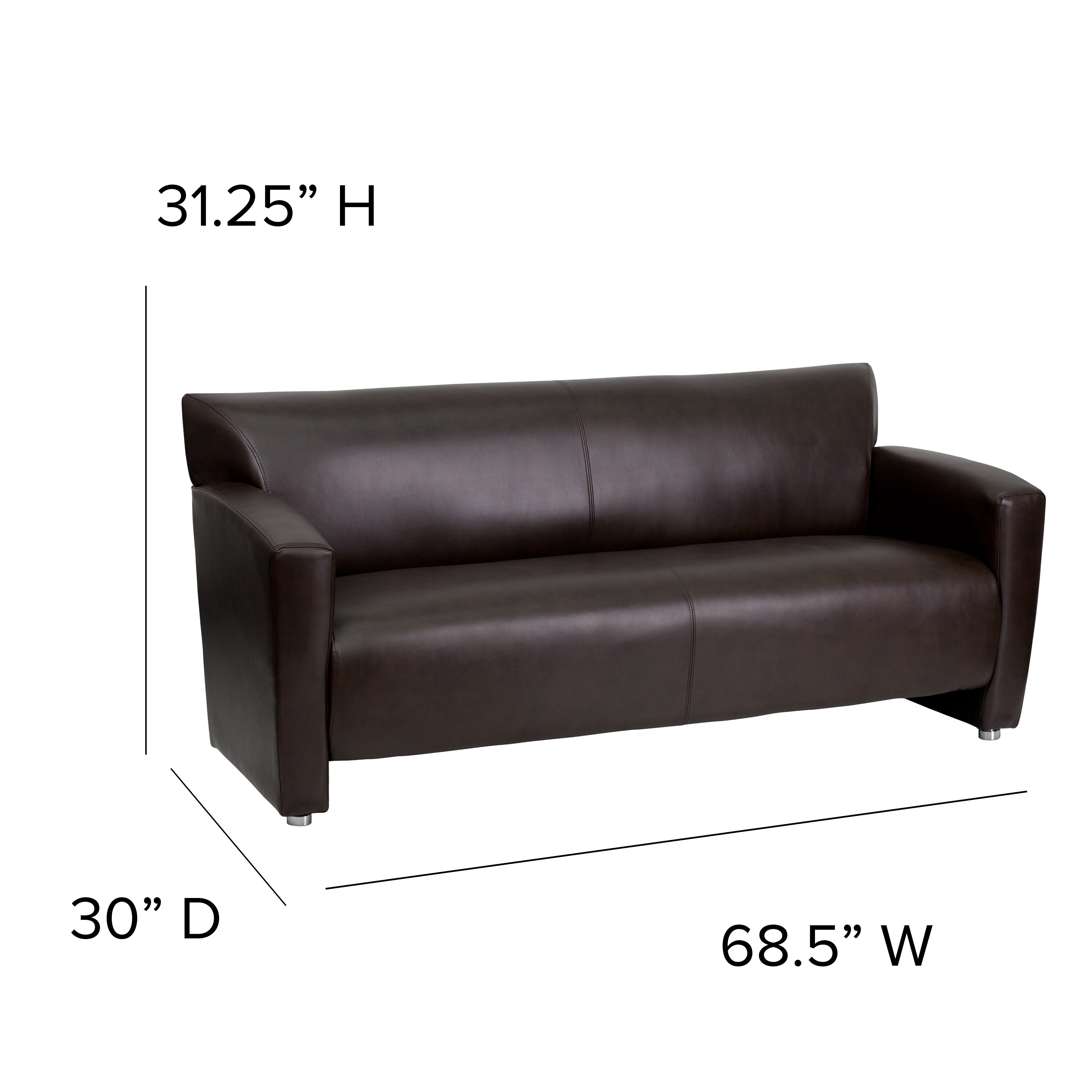 Flash Furniture 847254038737 Sofas-Loveseats - View #6