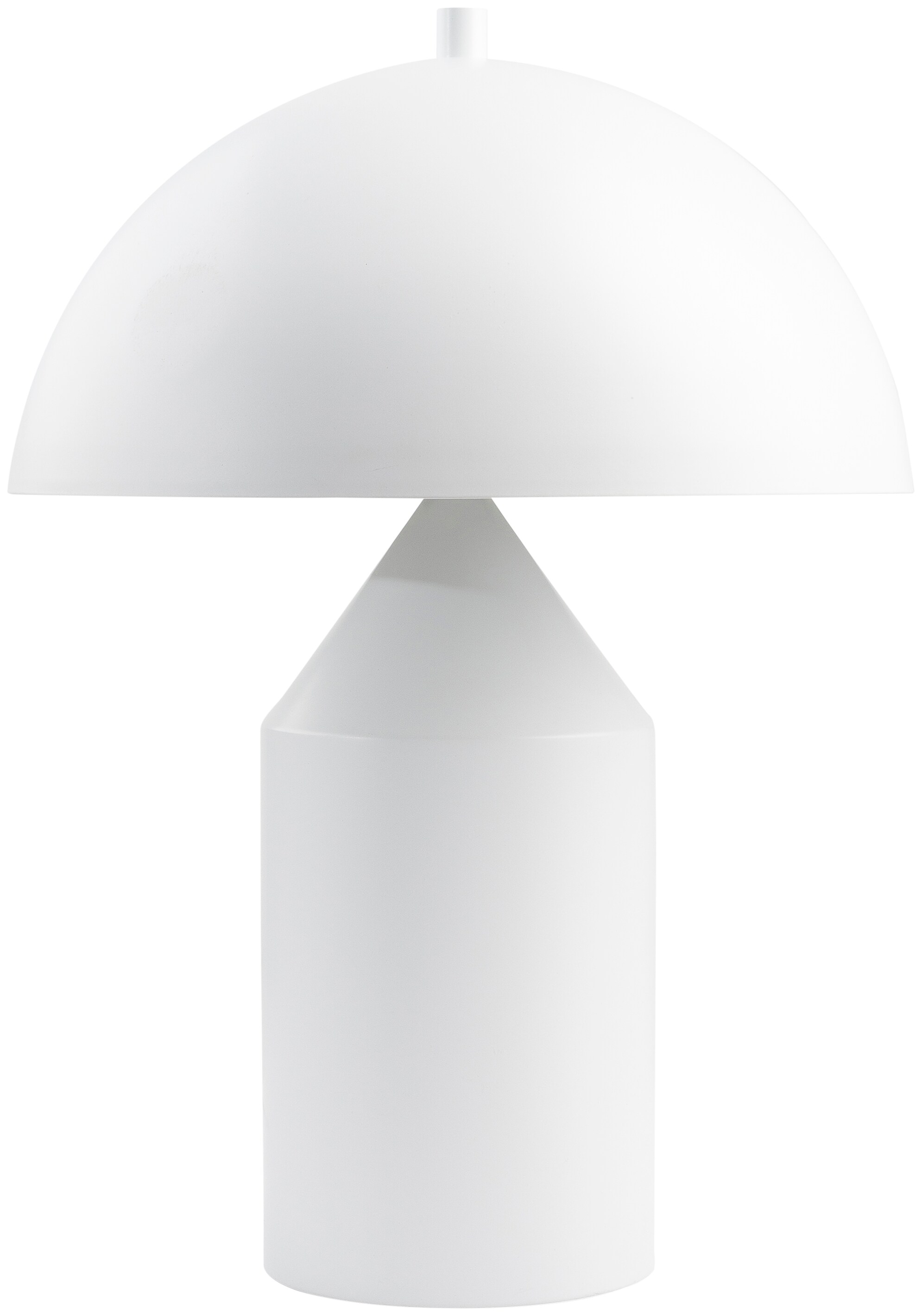 Livabliss EER-003 Elder 22.6-in White 3-way Table Lamp with Metal Shade