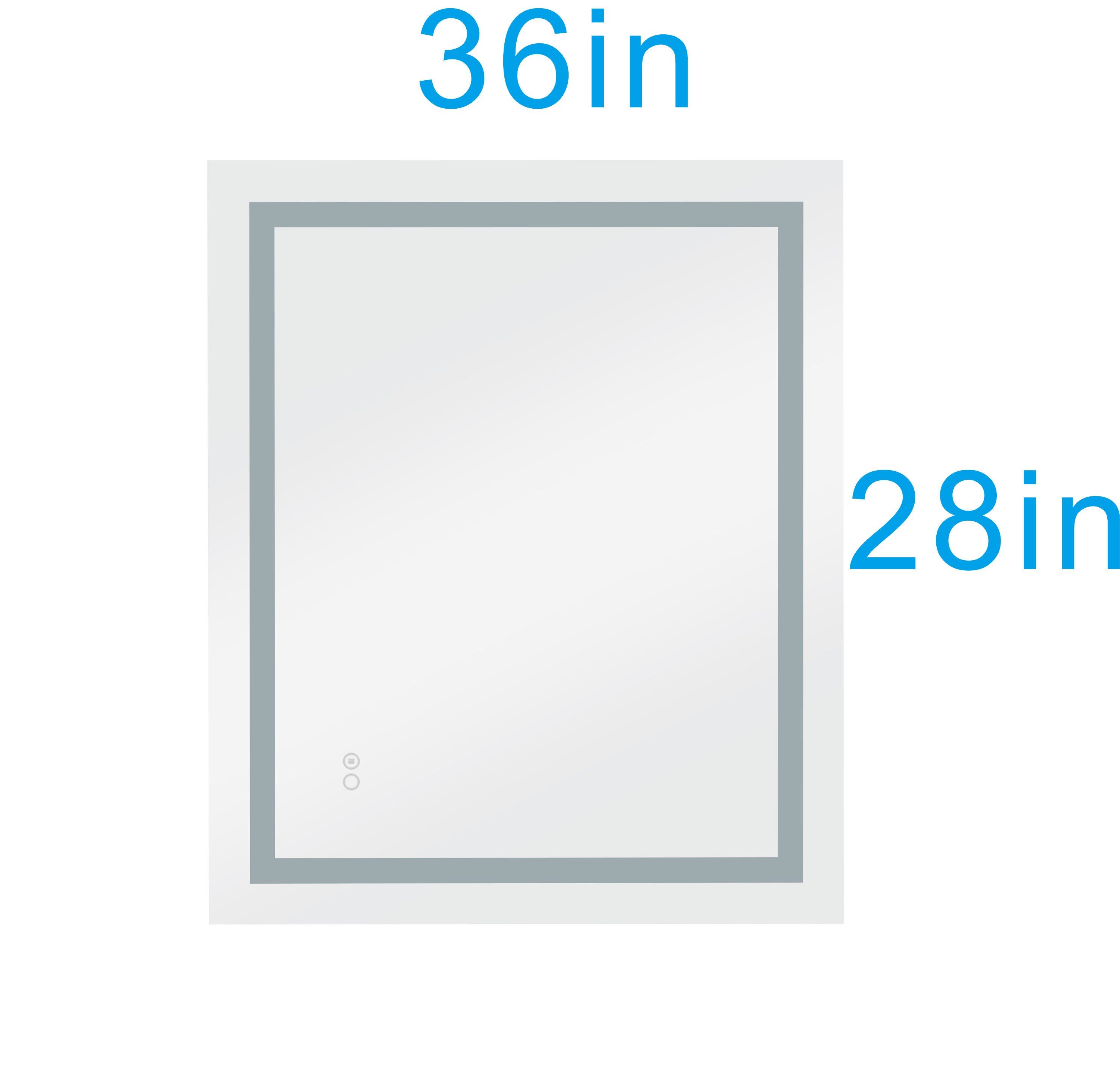 Vacolite KP-904DH Framed-Bath-Mirrors - View #4