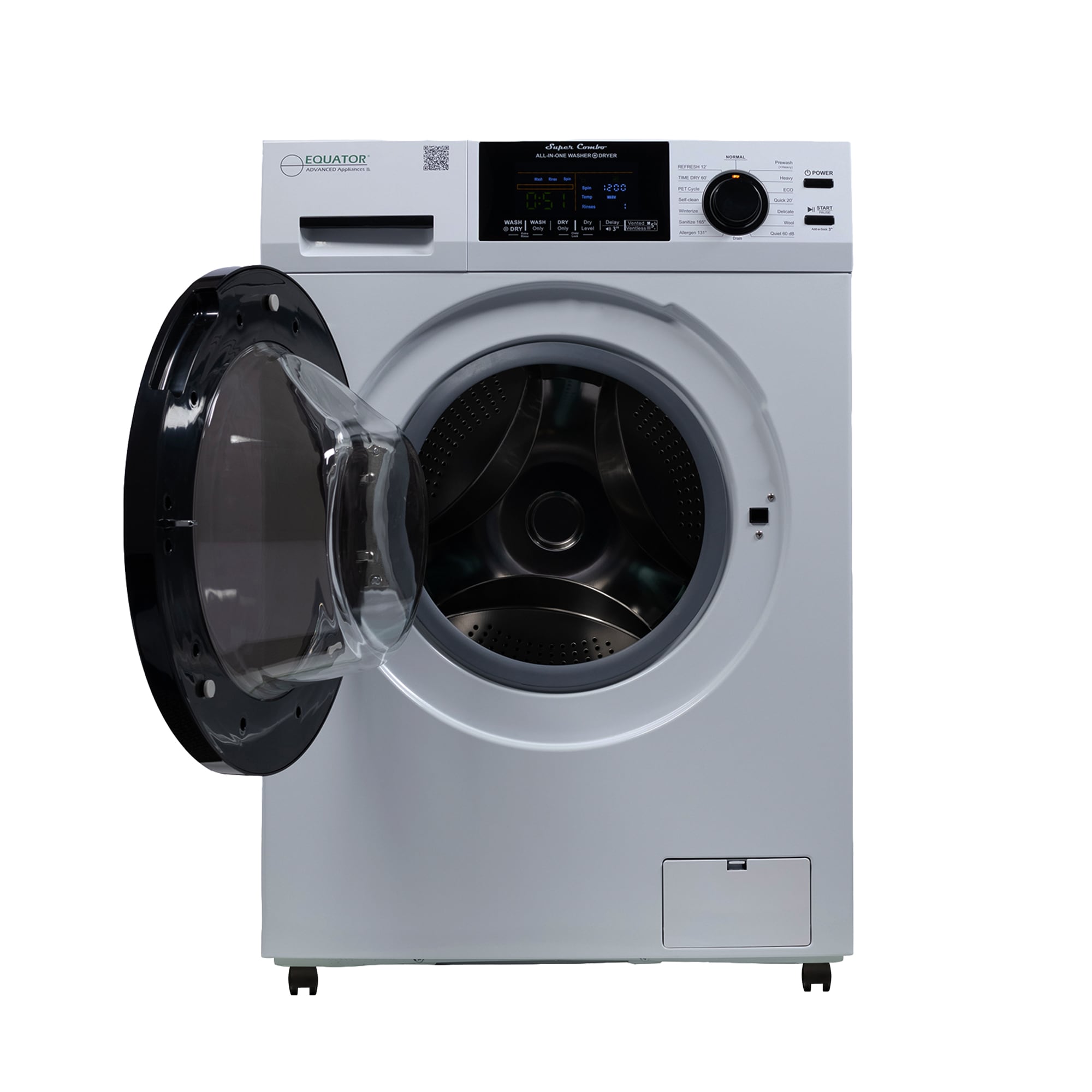 Equator Advanced Appliances 4600 S + PBK 1070 Combination-Washers-Dryers - View #3