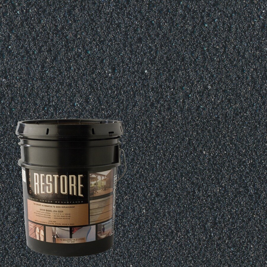Restore 49510CHARLESTO352095 Charleston Green Solid Exterior Wood Stain and Sealer (4-Gallon)