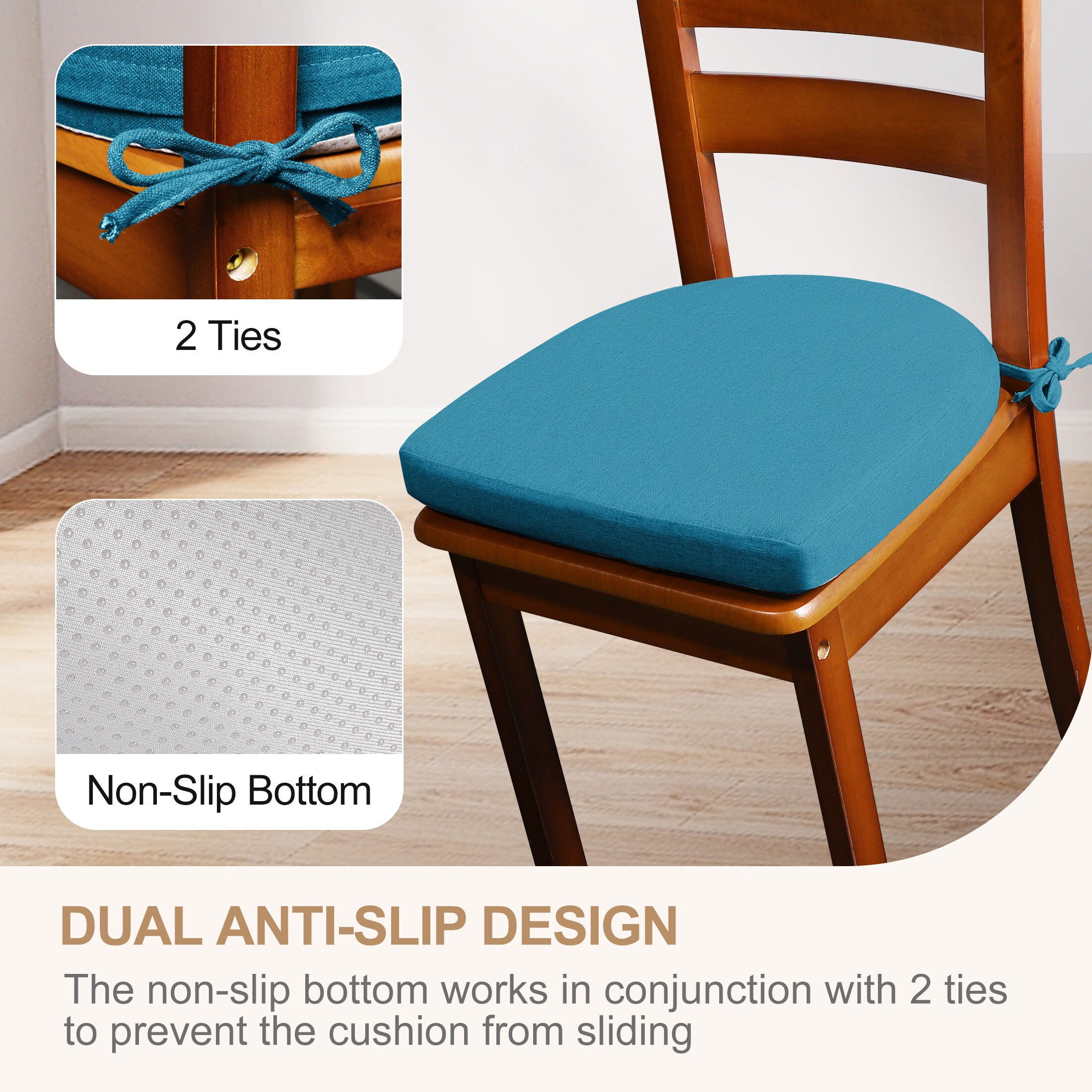 AAAAAcessories LS-DCCLU-LANLV-4P Indoor-Chair-Cushions - View #4