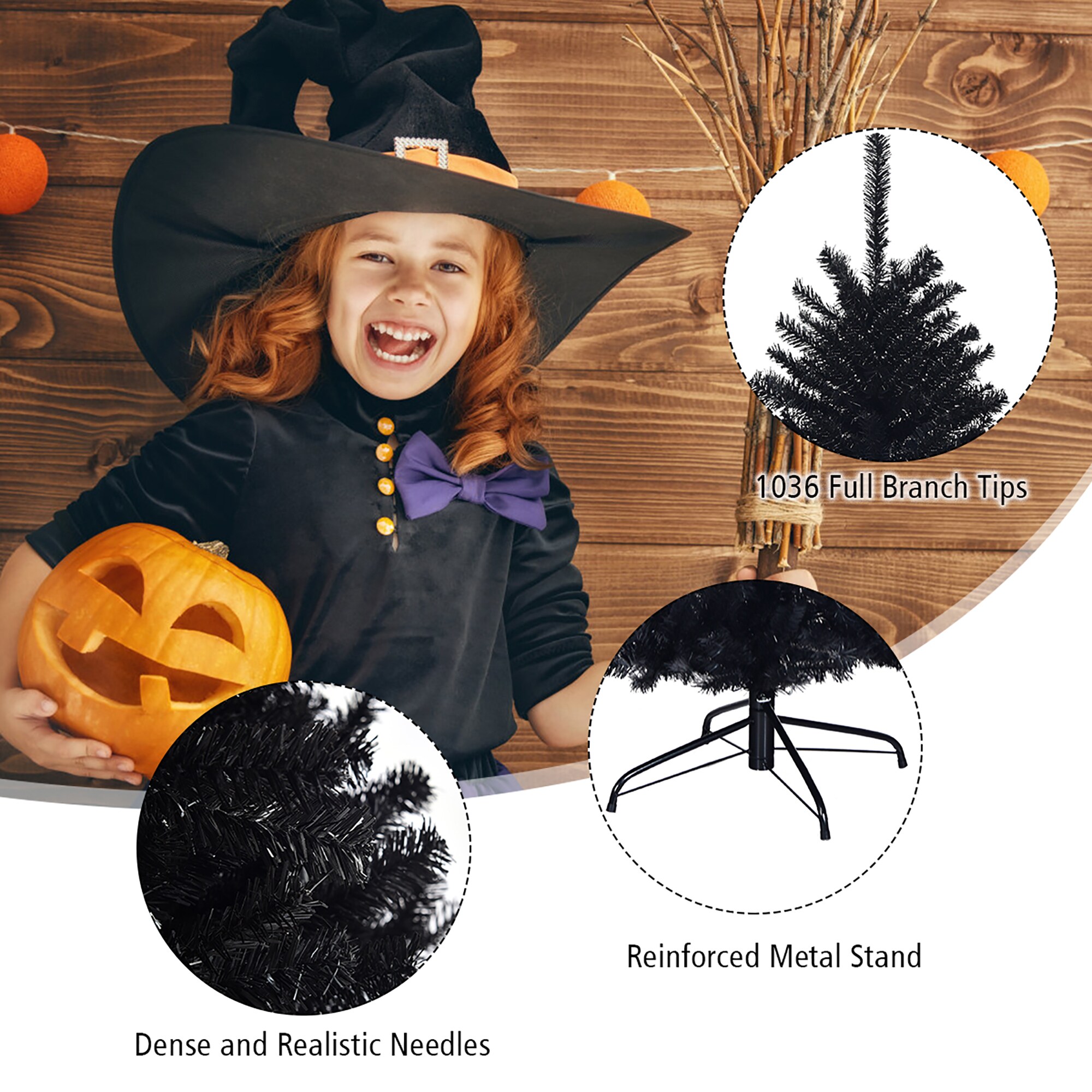 Costway CM22824 Table-Halloween-Decor - View #9