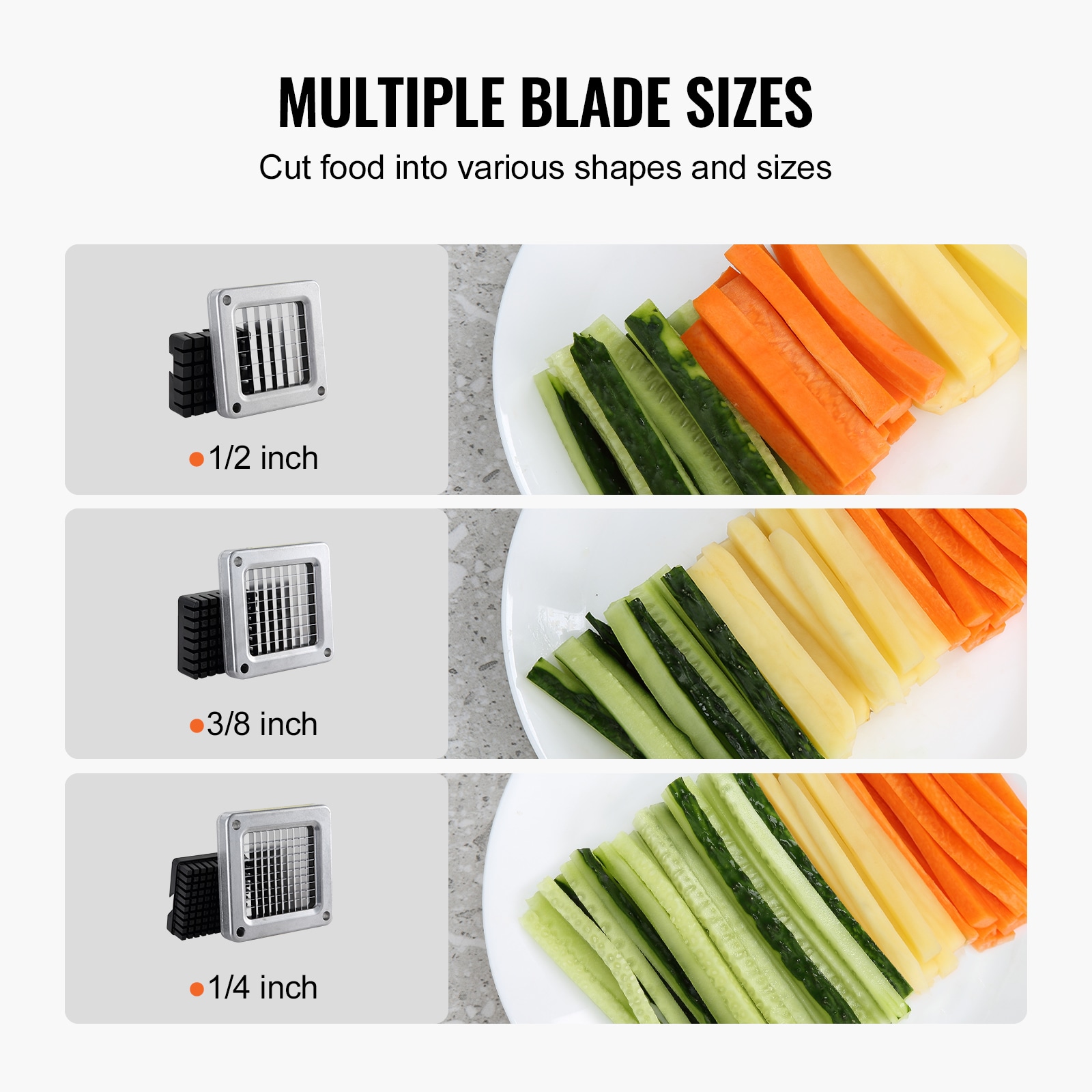VEVOR SCSYWSQSTJYJ06291V0 Food-Slicers - View #3