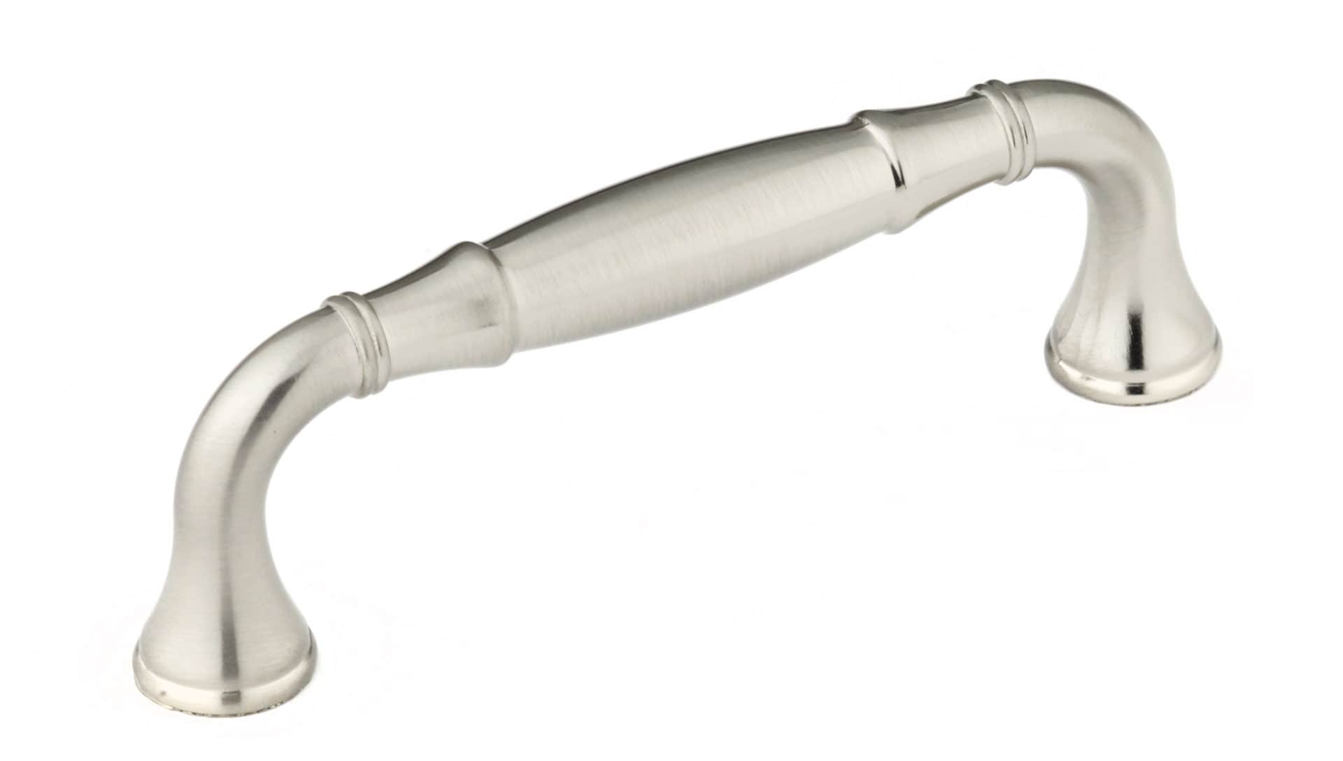 Richelieu BP79076195 Candiac 3-in , 76mm Center to Center Brushed Nickel Cylindrical Handle