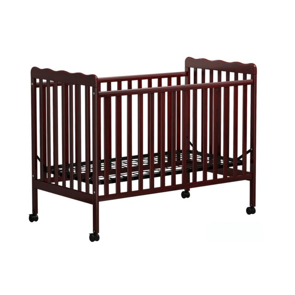 Flynama L-P152998 3-in-1 Espresso Convertible Crib