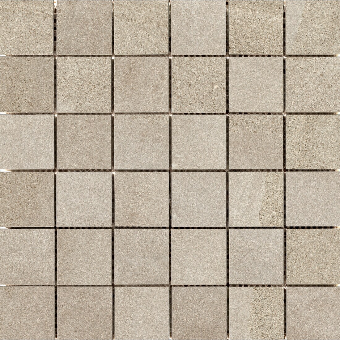 Emser F16PORTFA1212MOM Porto Li Fawn 12-in x 12-in Matte Porcelain Uniform Squares Stone Look Tile (3.68-sq. ft/ Carton)