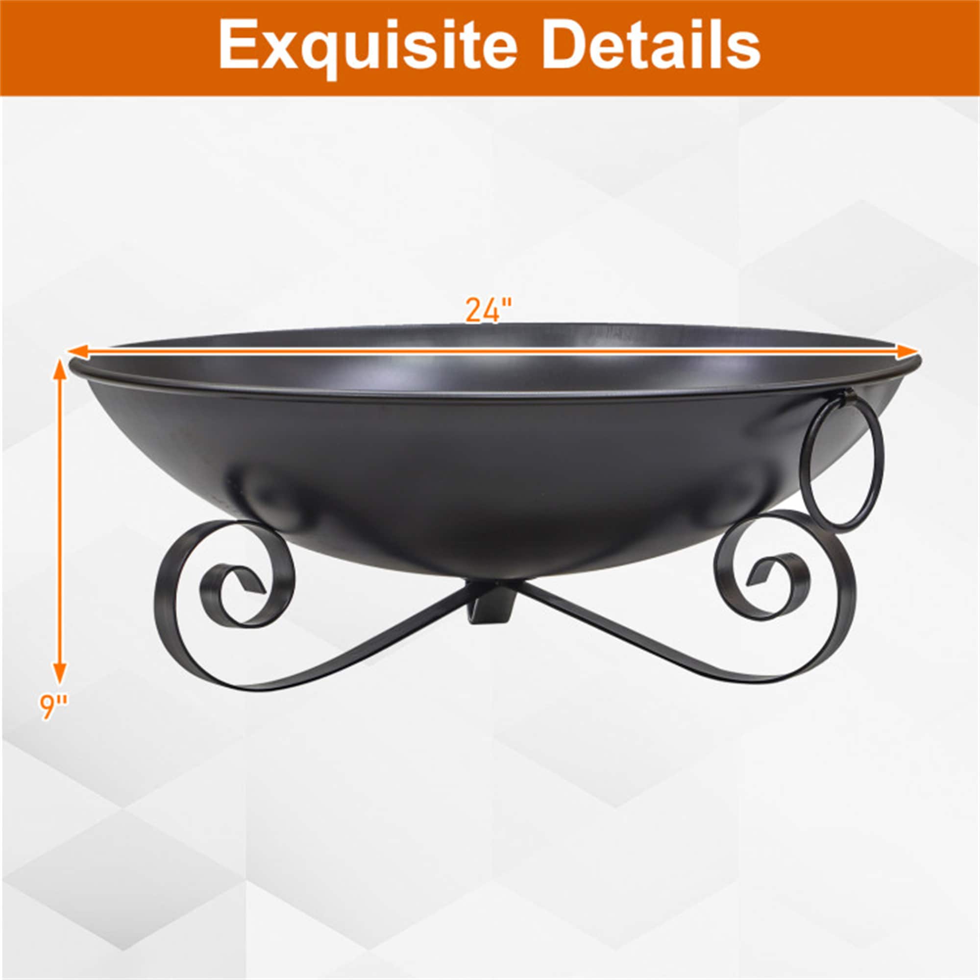 BABOOM BOM-4577-CO Outdoor-Woodburning-Firepits - View #4