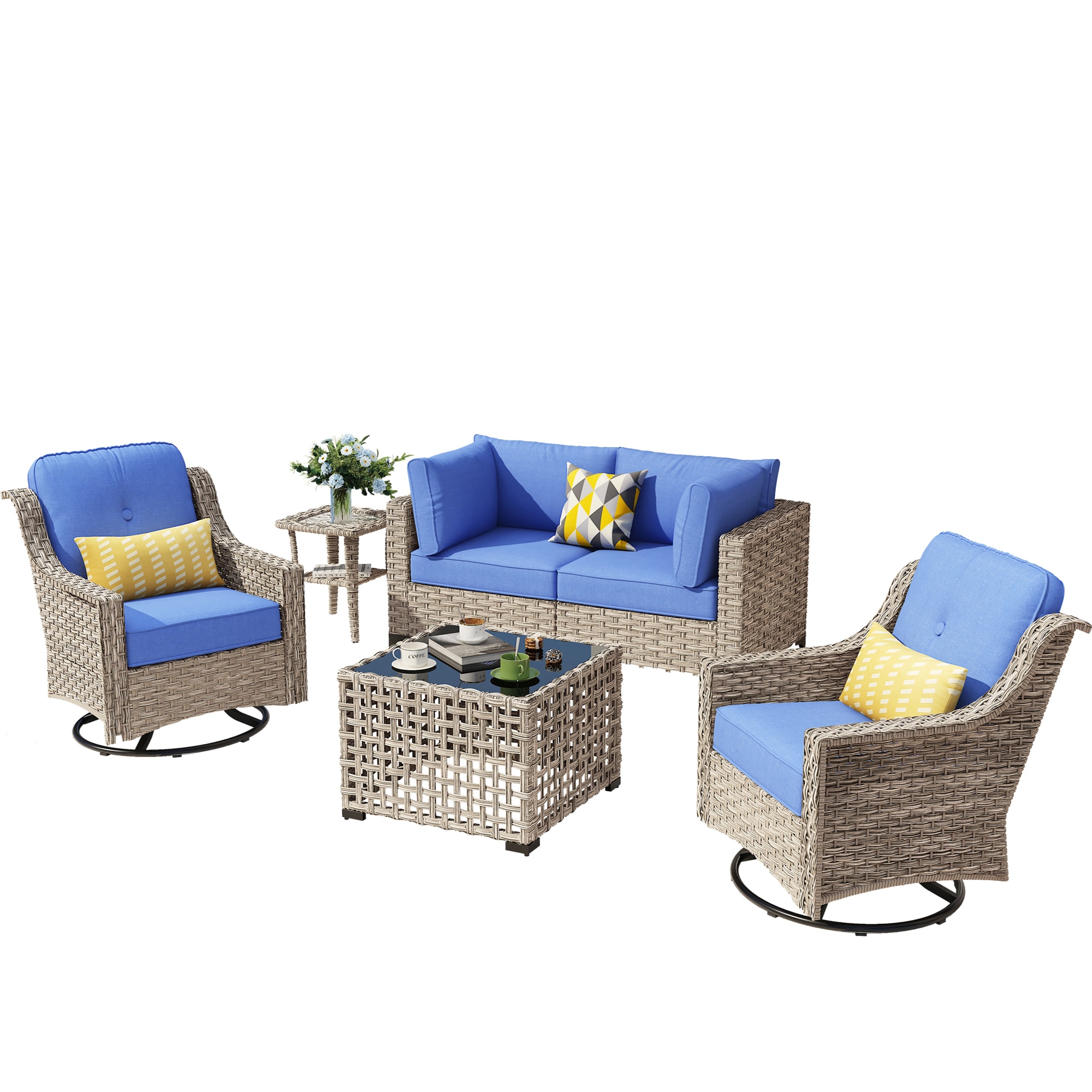 ALTRIGUS 6L-YZSKT706-AL Patio-Conversation-Sets - View #2