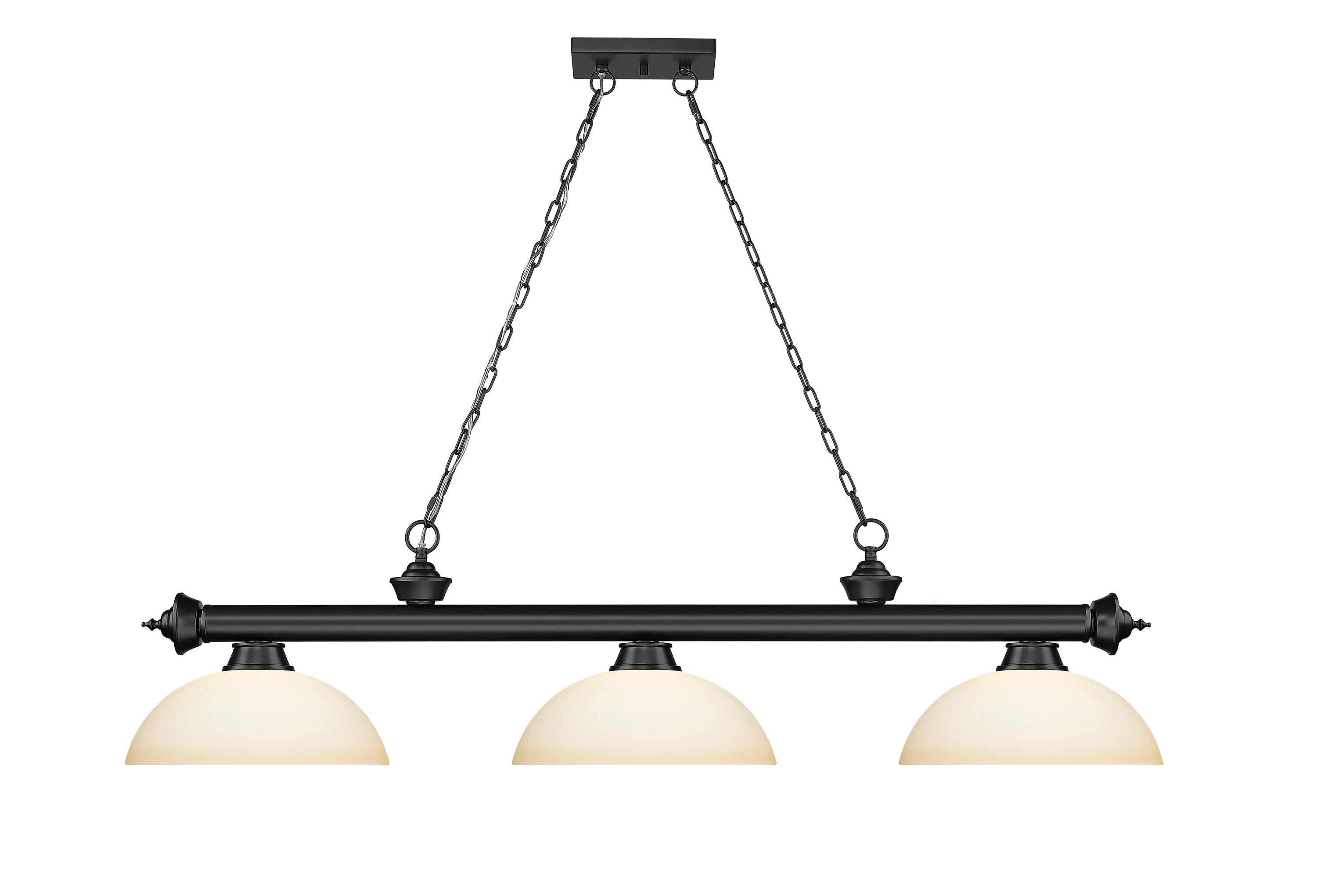 Z-Lite 2306-3MB-DMO14 Pool-Table-Lighting - View #2