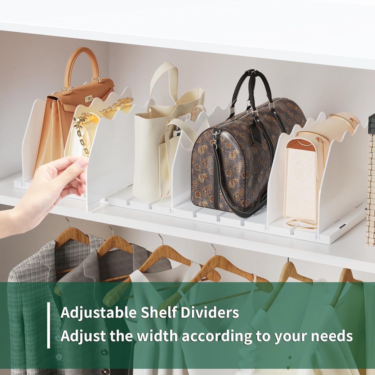 MaseiKar KSD01W Wood-Closet-Accessories - View #5