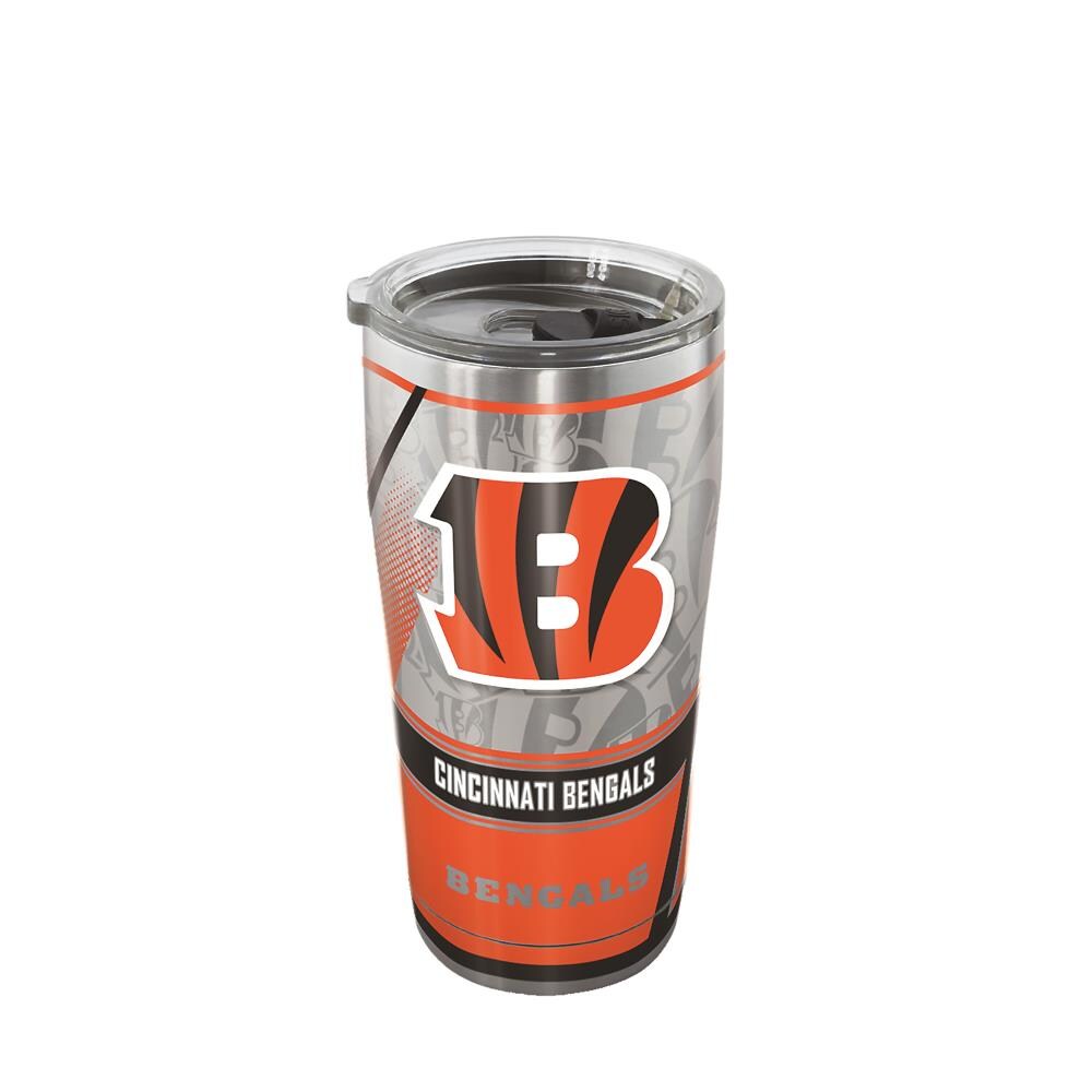 Cincinnati Bengals 20 oz. stainless steel tumbler.