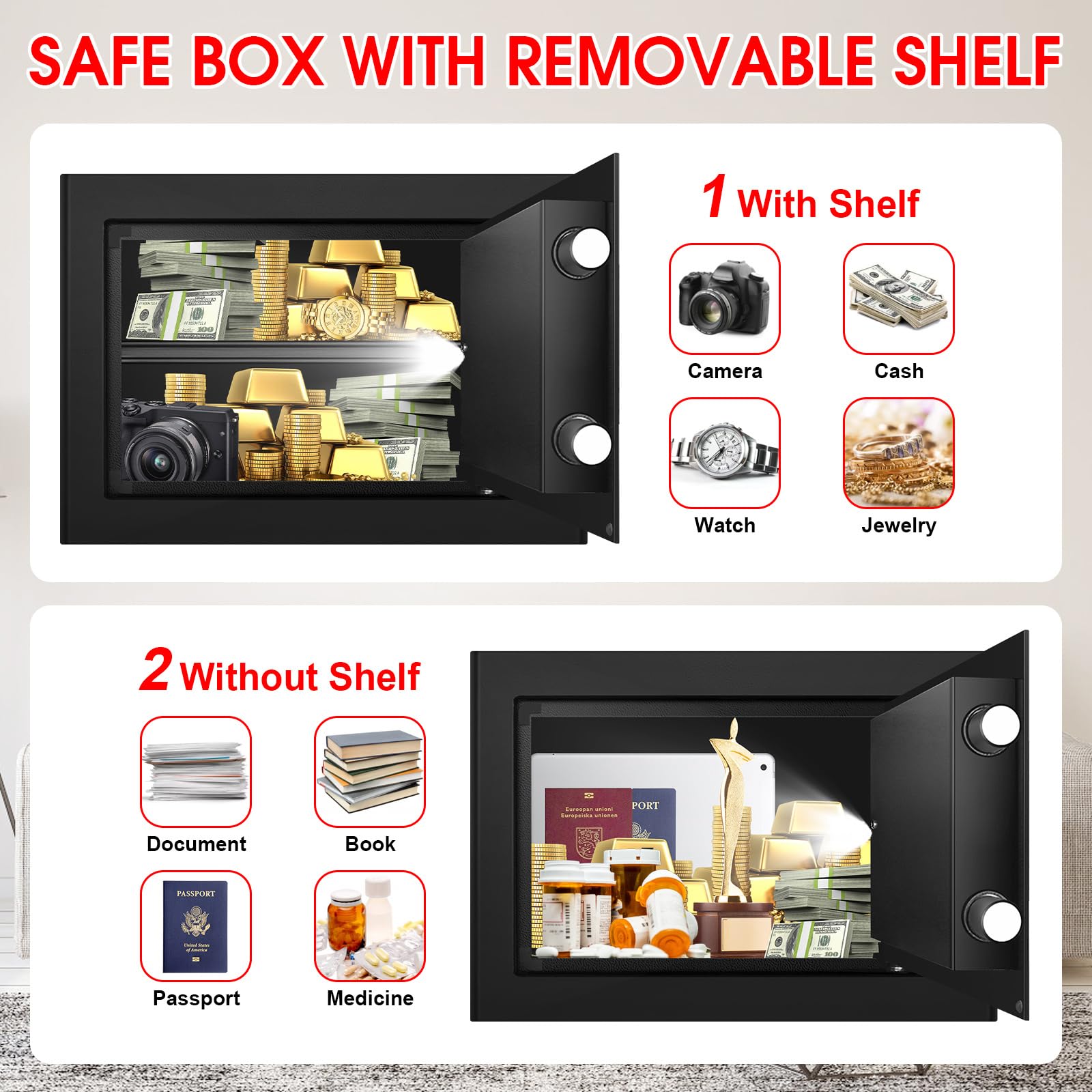 ITOPFOX LIT0812I208 Chest-Safes - View #5