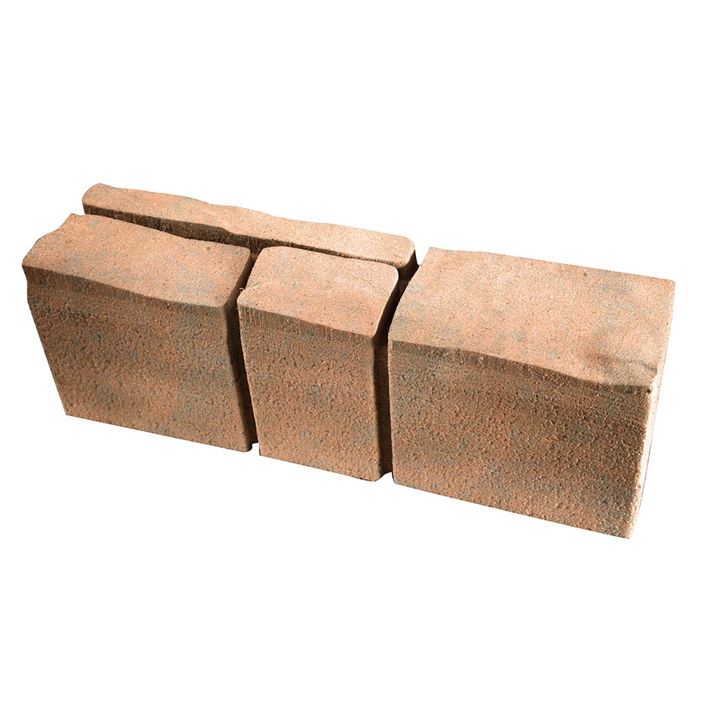 4-in H x 16-in L x 4-in D Jaxon Concrete Retaining Wall Block in Orange | - Lowe's 14200142