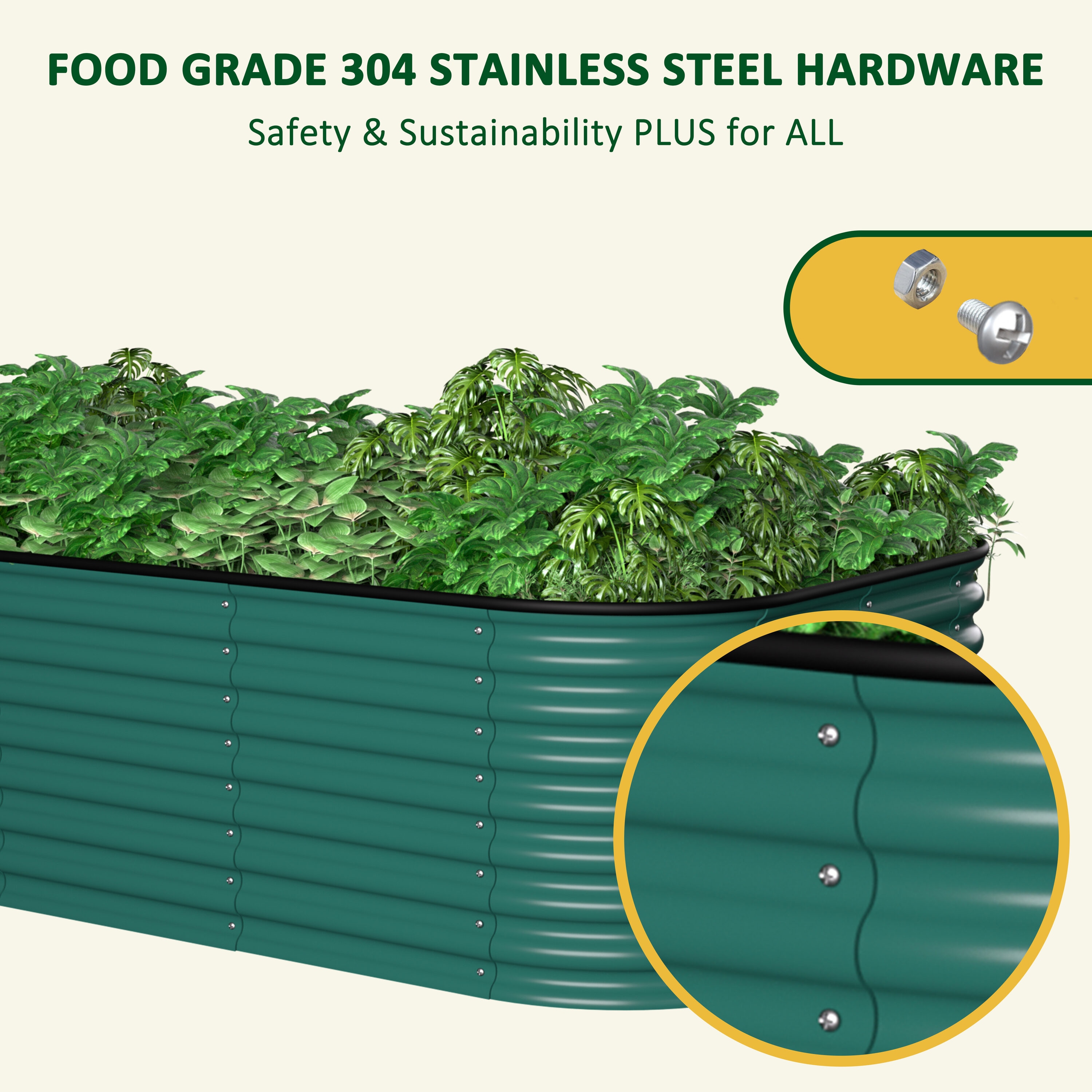 VEIKOUS PG0102-49-GE Raised-Garden-Beds - View #4