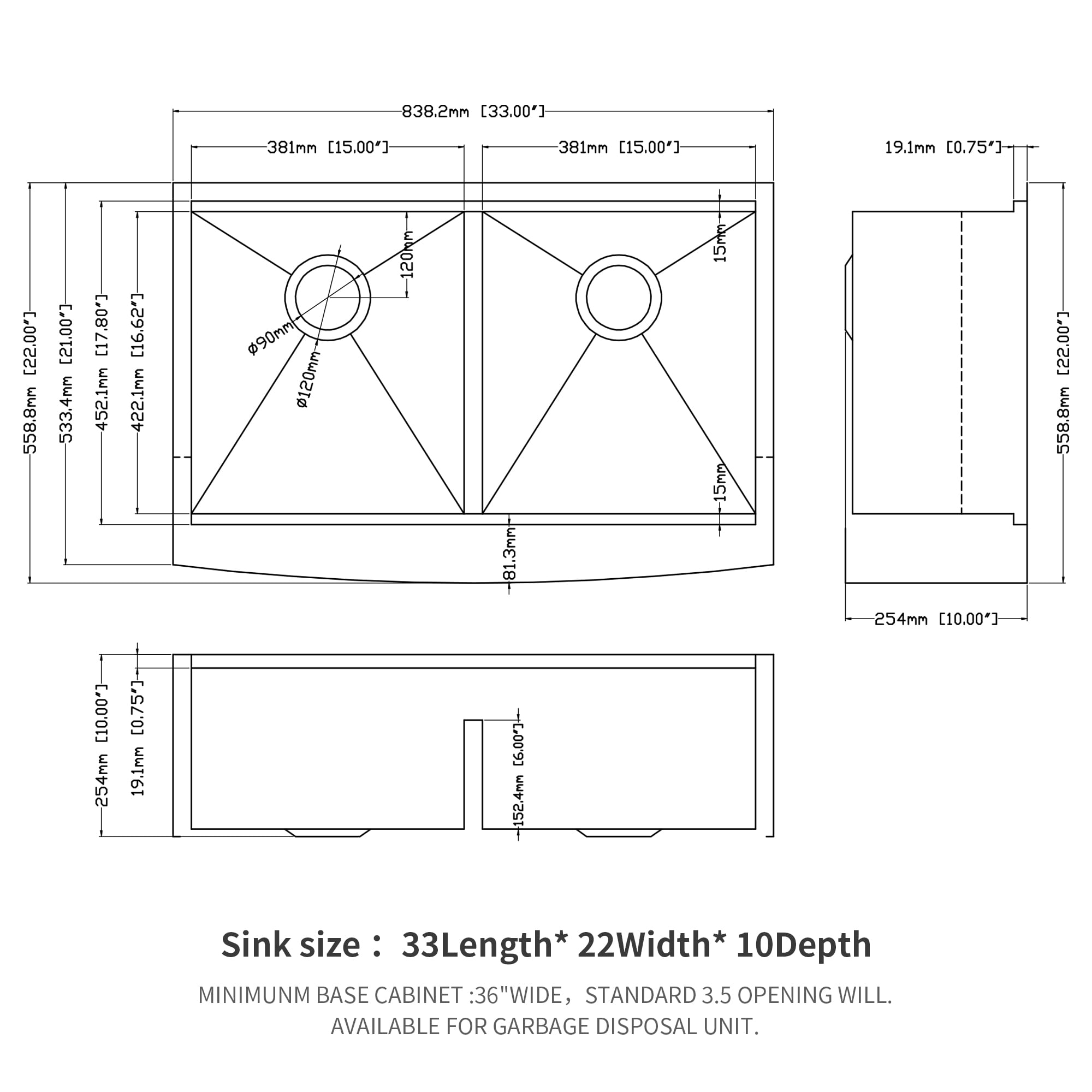 Vanityfus VF-LD-71297 Kitchen-Sinks - View #3