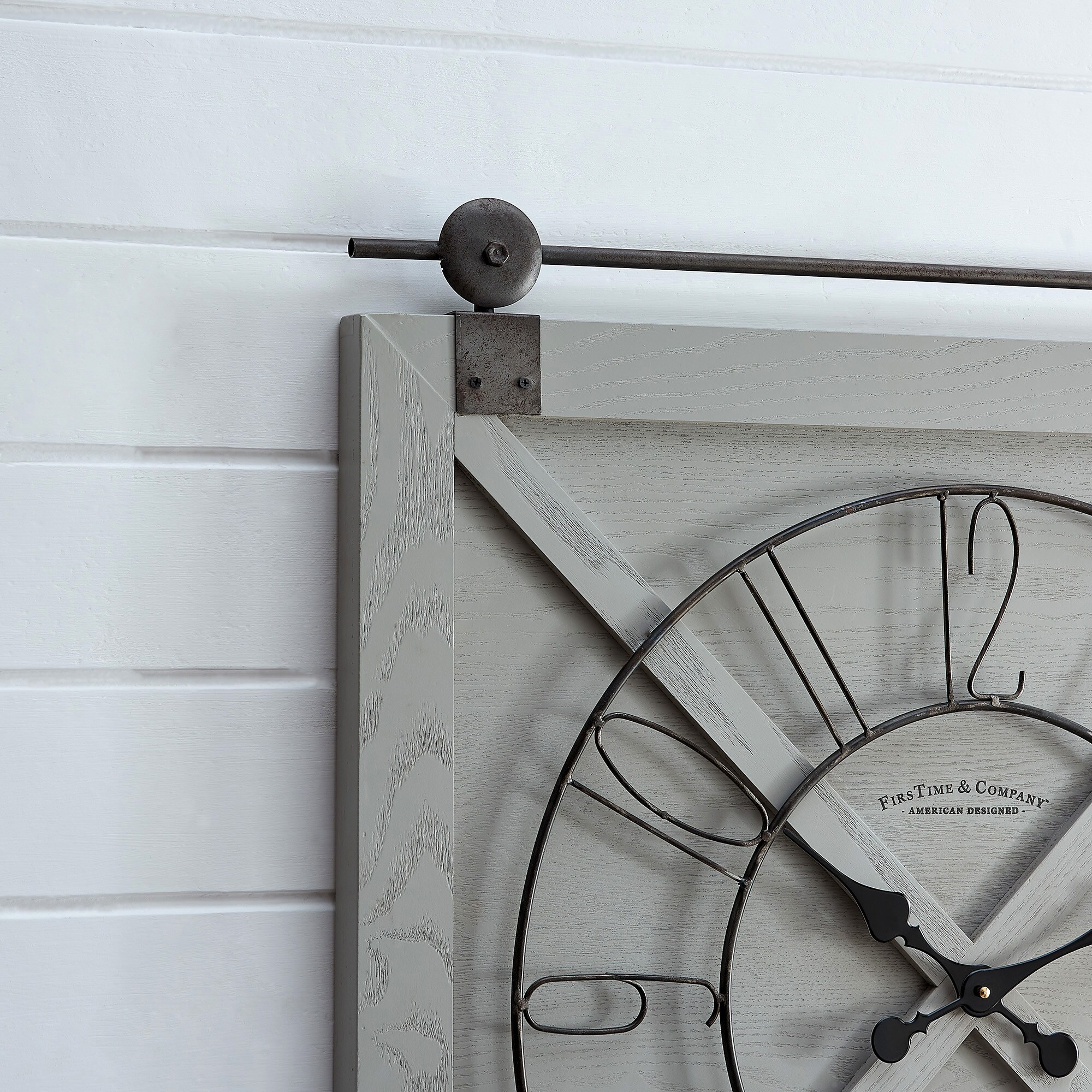 FirsTime 31202 Indoor-Outdoor-Clocks - View #3
