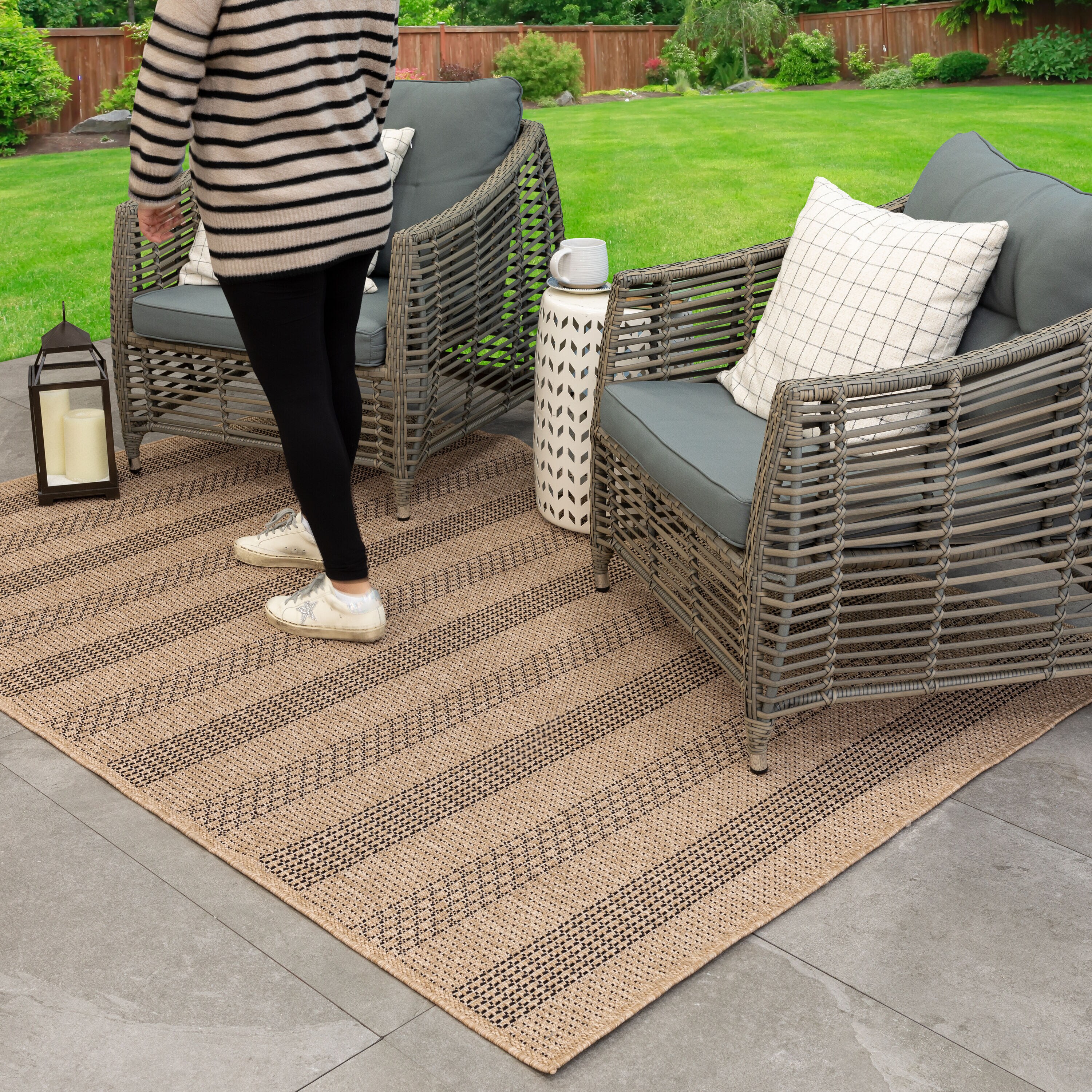 allen + roth with STAINMASTER R1346 101 078110 rugs - View #12