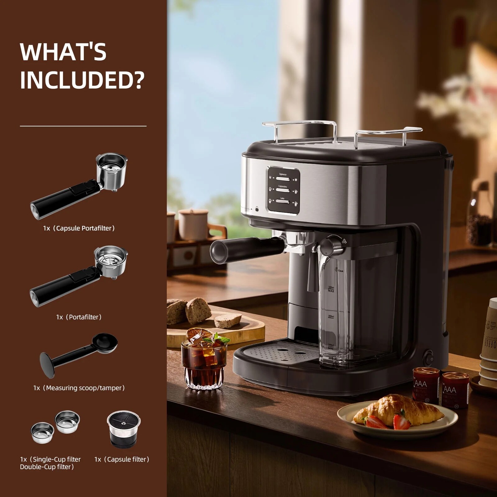 Antarctic Star LSAS-CM8011-BLACK Coffee-Makers - View #7