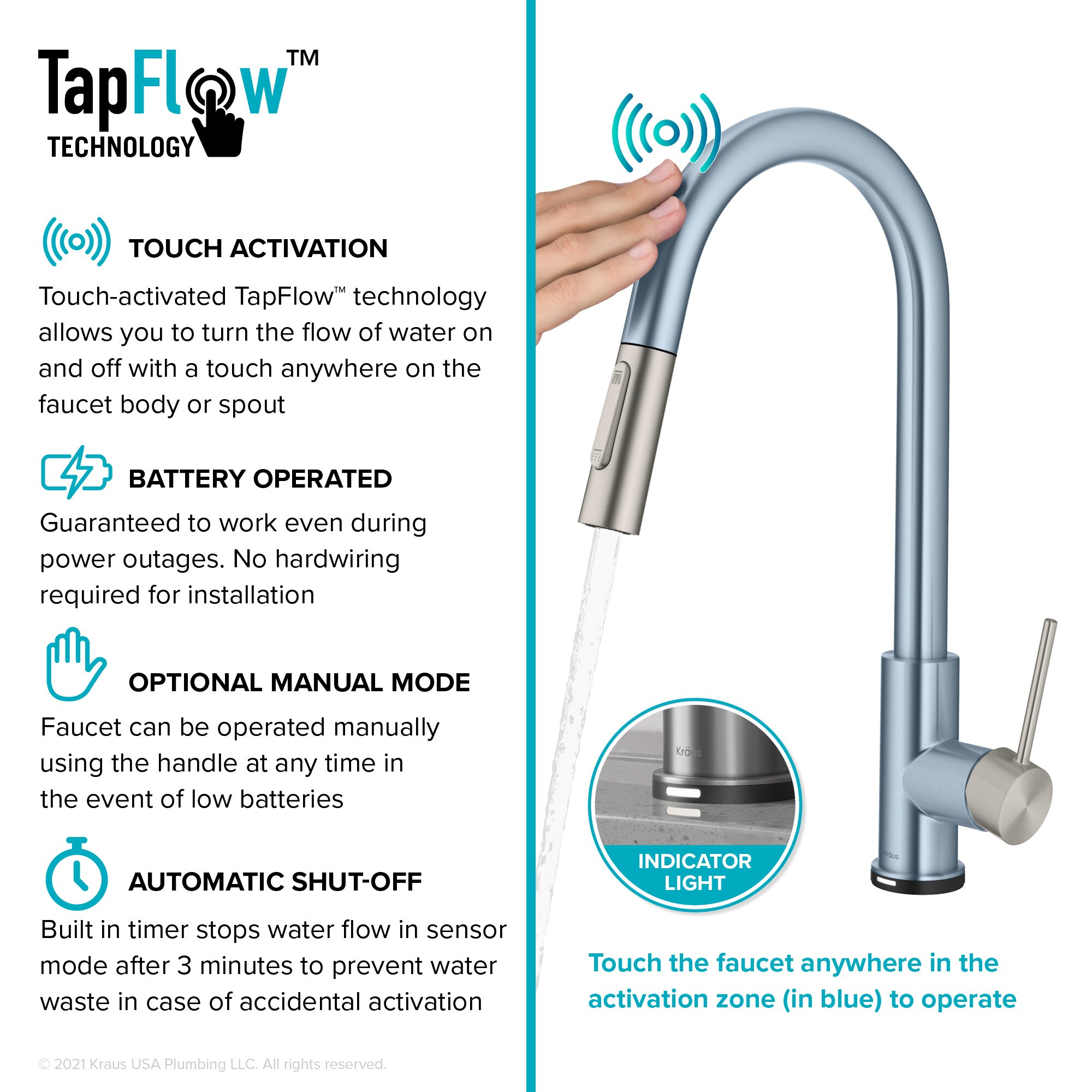 Kraus KTF-3104BG Kitchen-Faucets - View #7