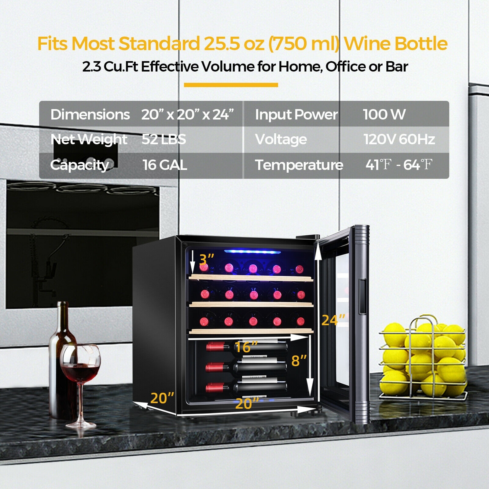 GZMR HYCC-24801US-LC Wine-Chillers - View #2
