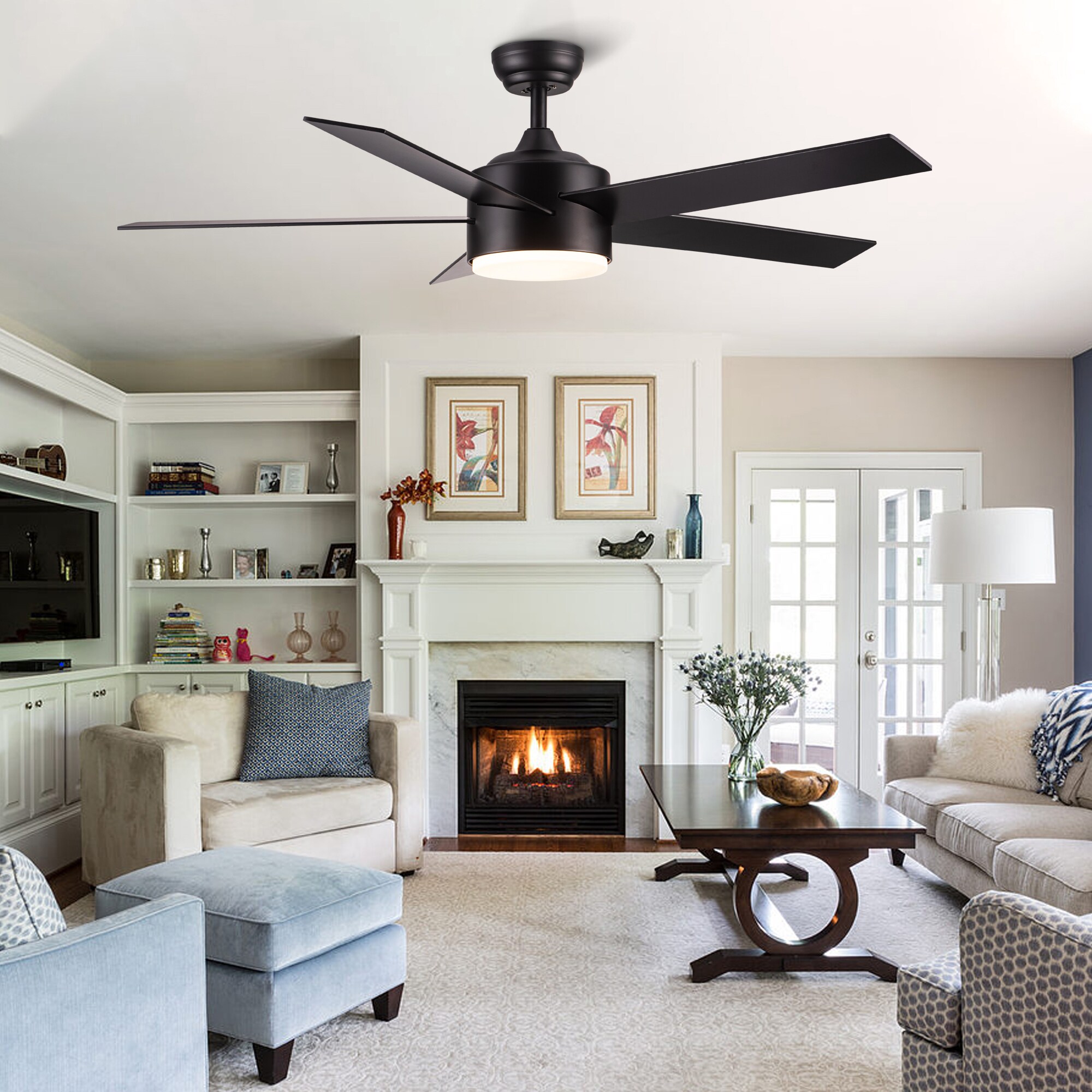 Yardreeze YHCF25BK5YE0407 Ceiling-Fans - View #4