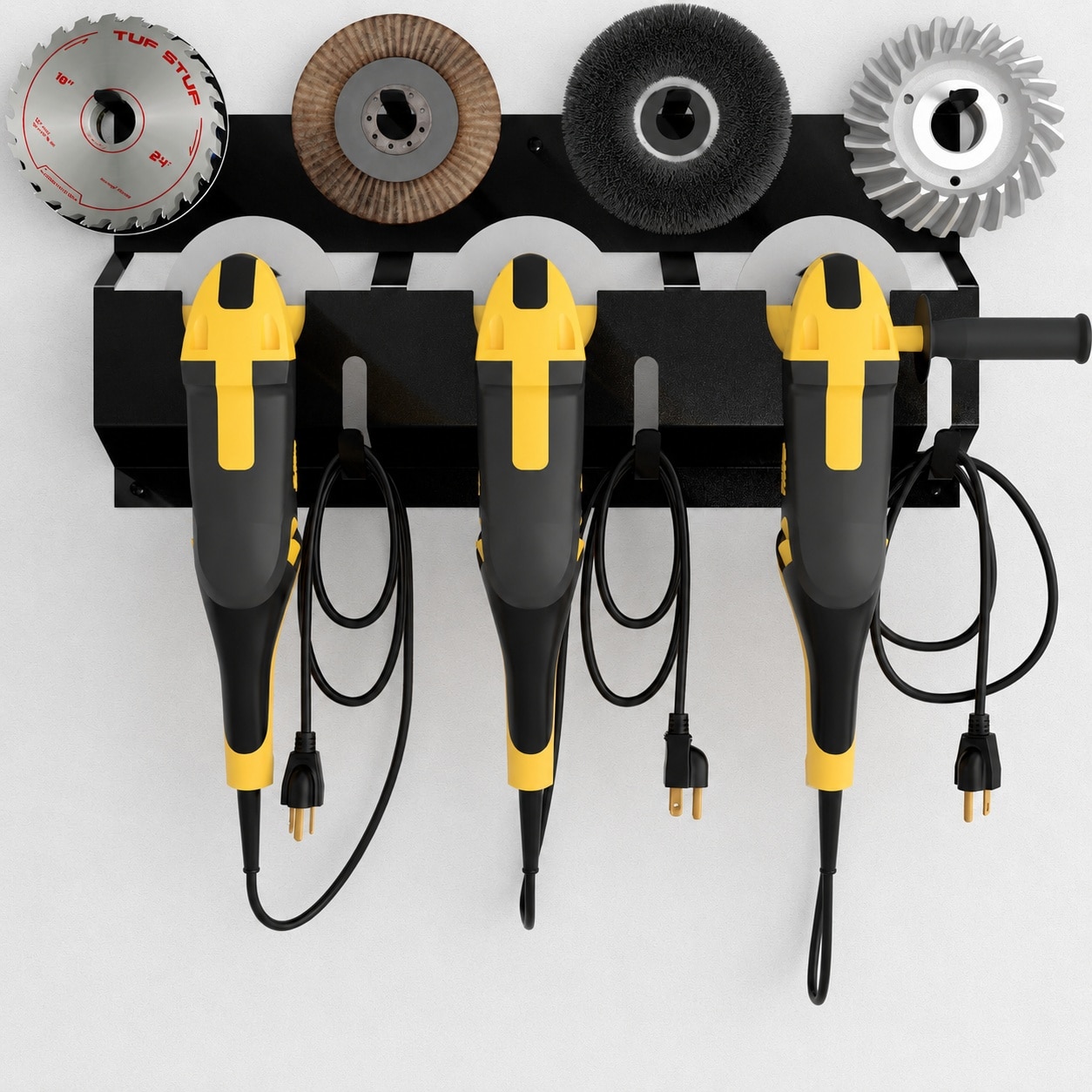 AOIZGMY  Angle Grinder Holder Wall Mount Tool Storage Rack for Grinders Polishers and Accessories durable home and garden accessory designed for
