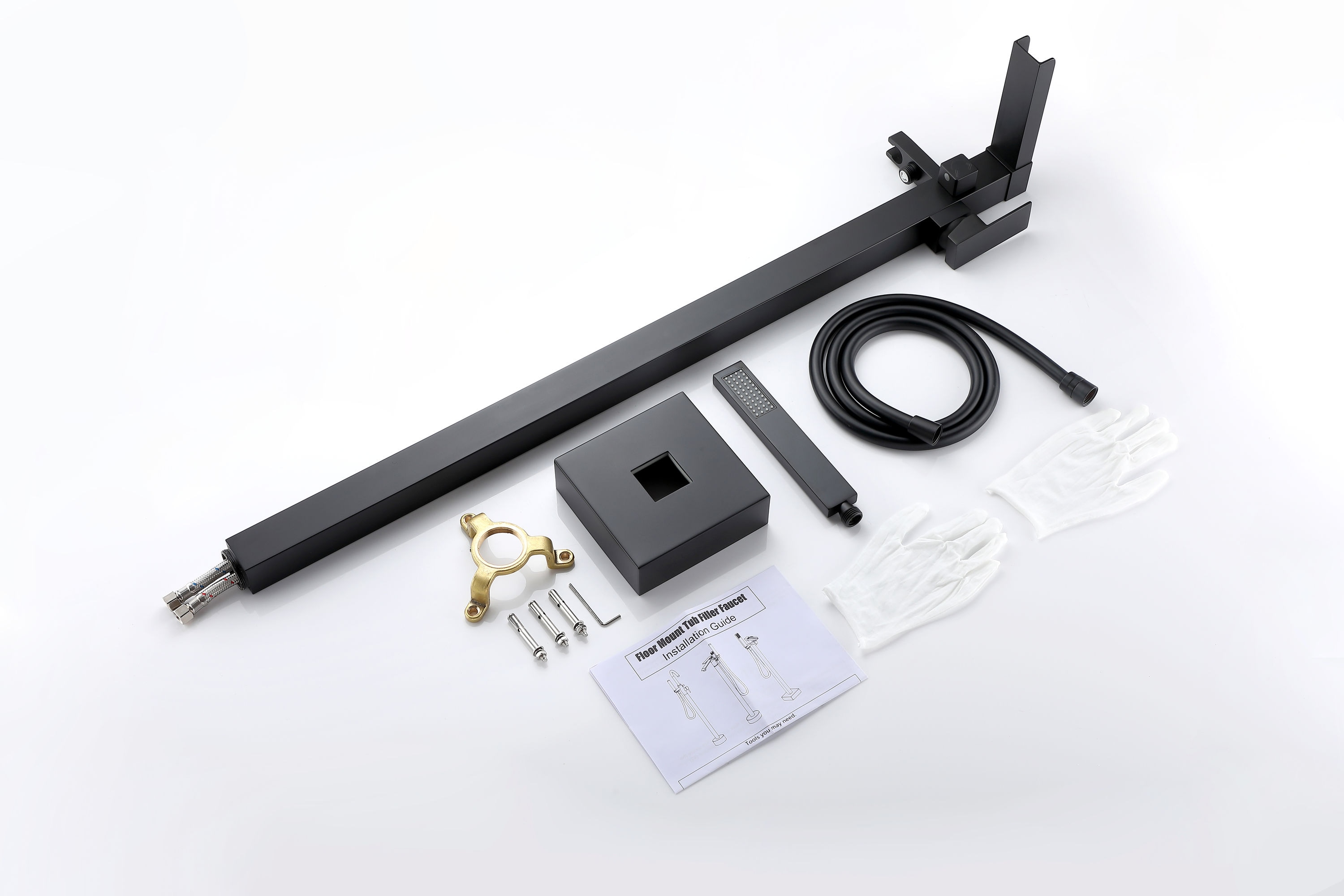 WELLFOR DB-BT2H Roman-Tub-Faucets - View #13