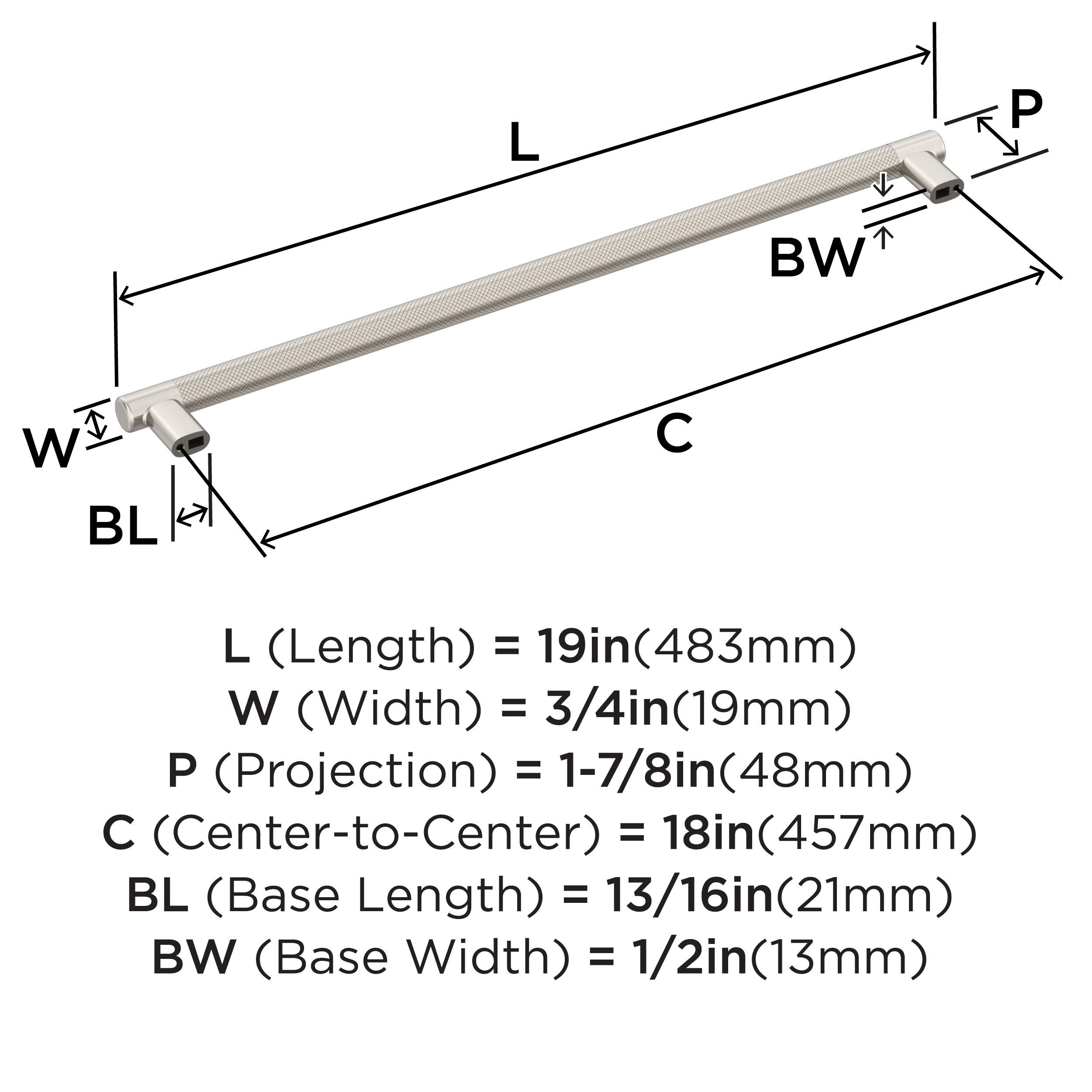 Amerock BP54071G10 Cabinet-Pulls - View #5
