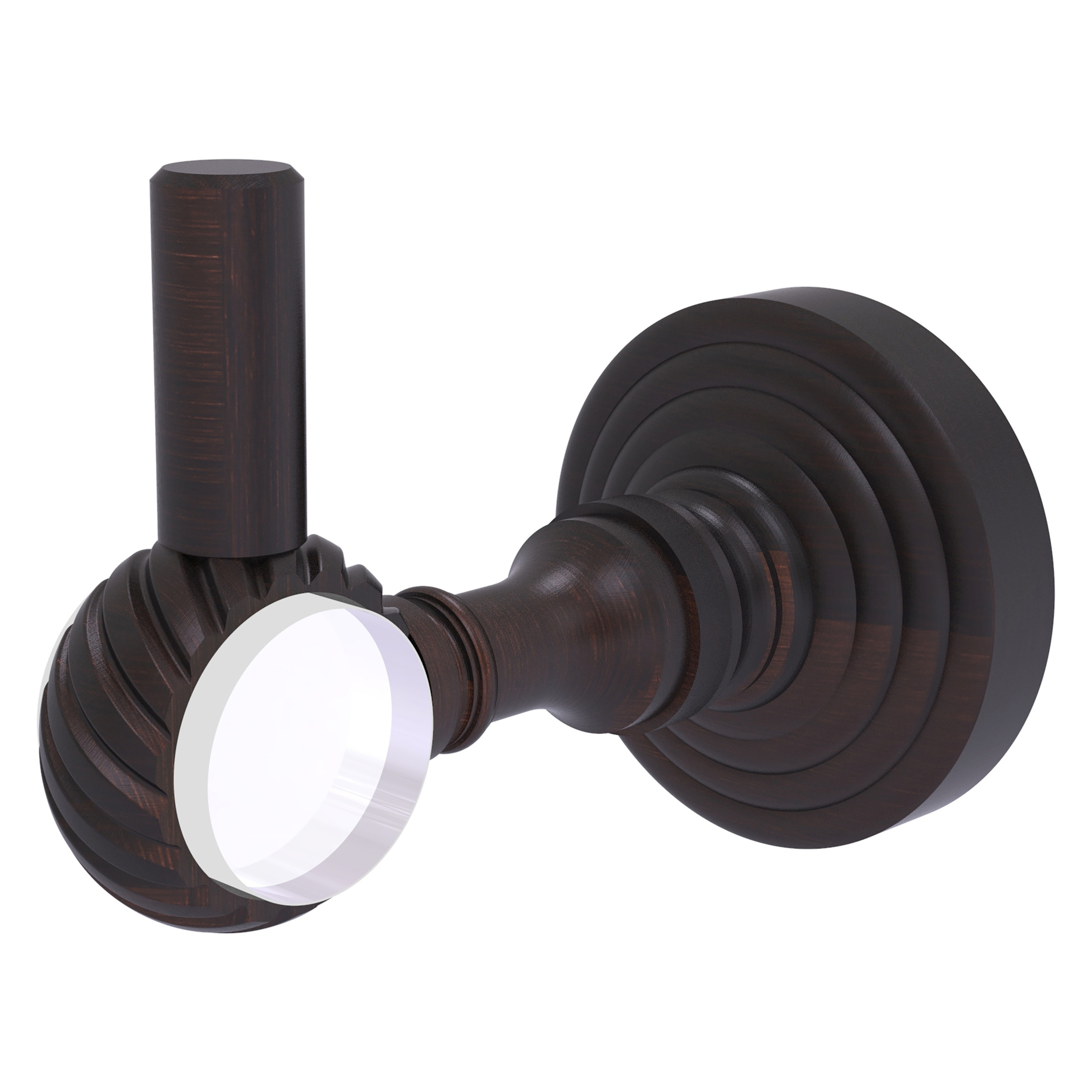 Allied Brass PG-20T-VB Pacific Grove Venetian Bronze Single -Hook Wall mount Towel Hook