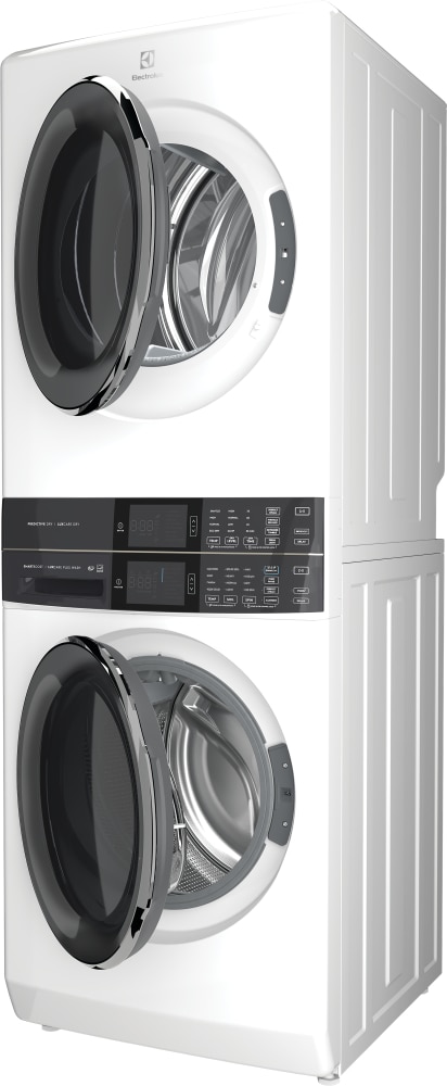 Electrolux SmartBoost Premix Electric Stacked Laundry Center with 4.5 ...