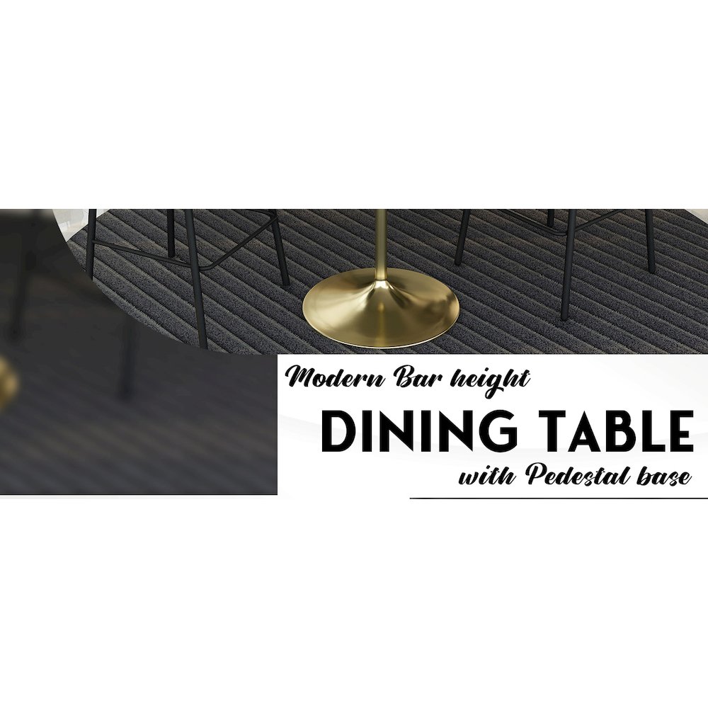 Leisuremod VT43BG-48WMR Patio-Tables - View #10