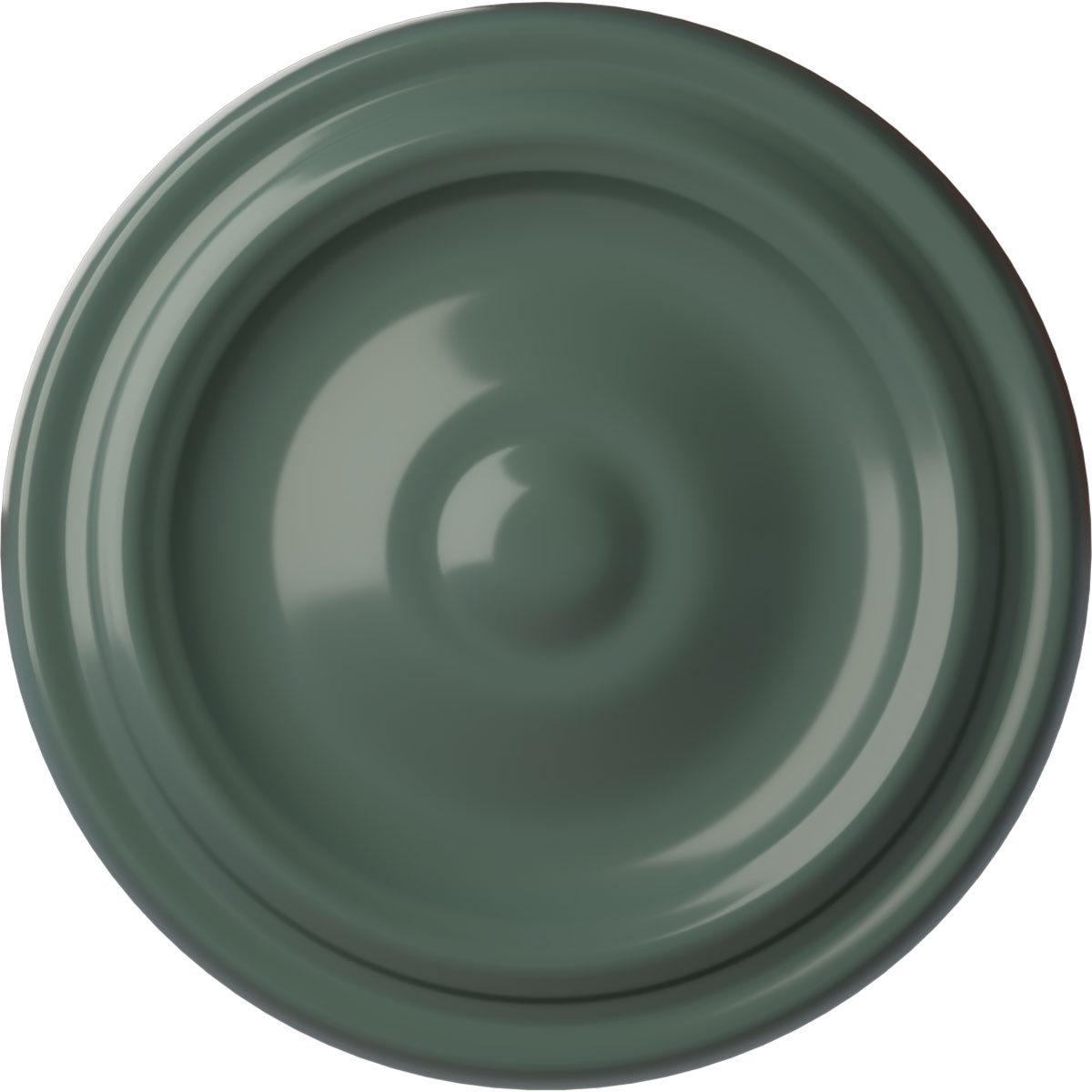 Ekena Millwork CM09MACBF Maria 9.625-in W x 9.625-in L Painted Cloud Burst Polyurethane Whole Ceiling Medallion