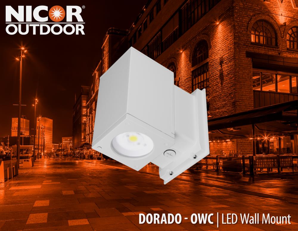 Nicor Lighting OWCQ4U1033MV40WH Outdoor-Wall-Lighting - View #5