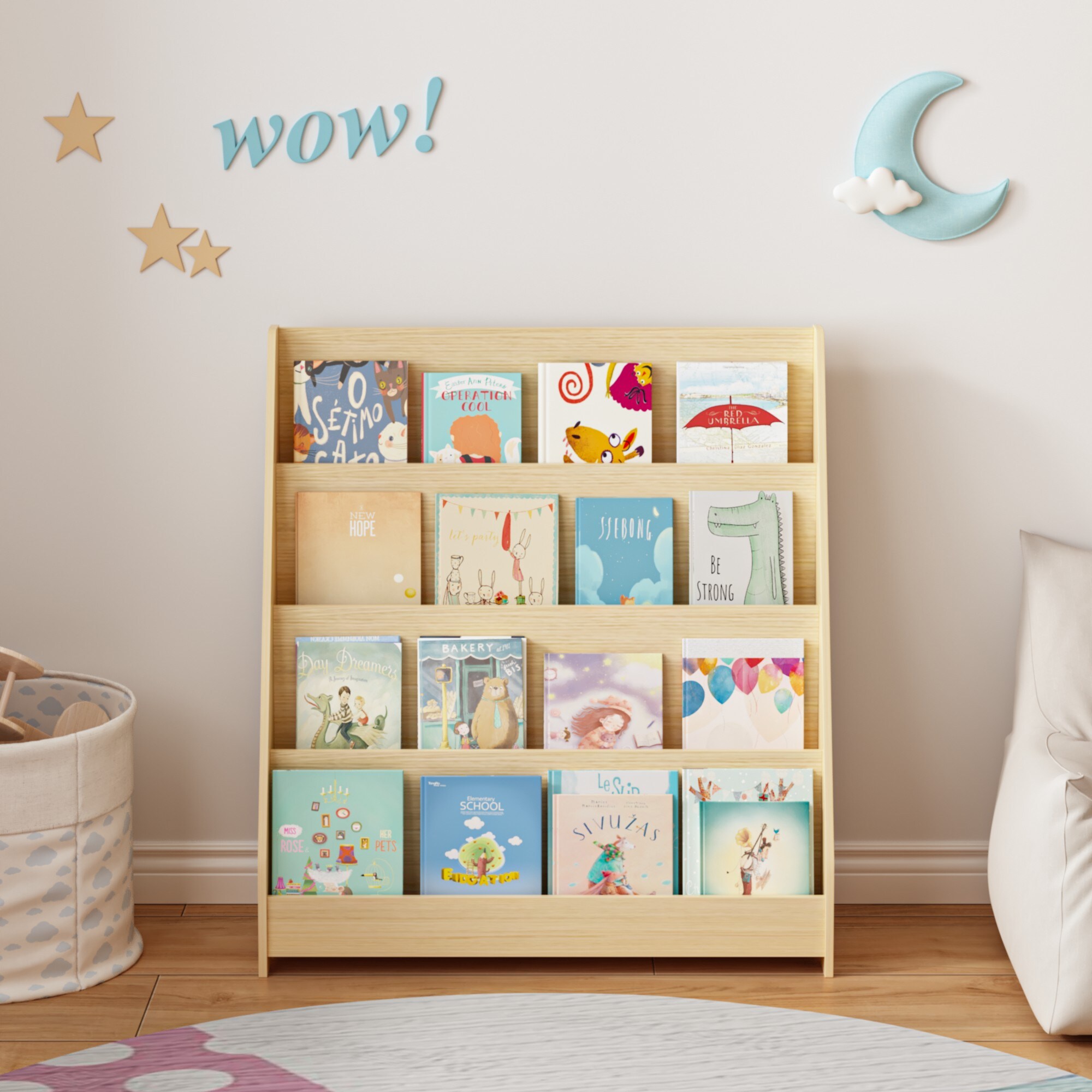 ToolCat LDSG-117-WS Kids-Bookcases - View #6