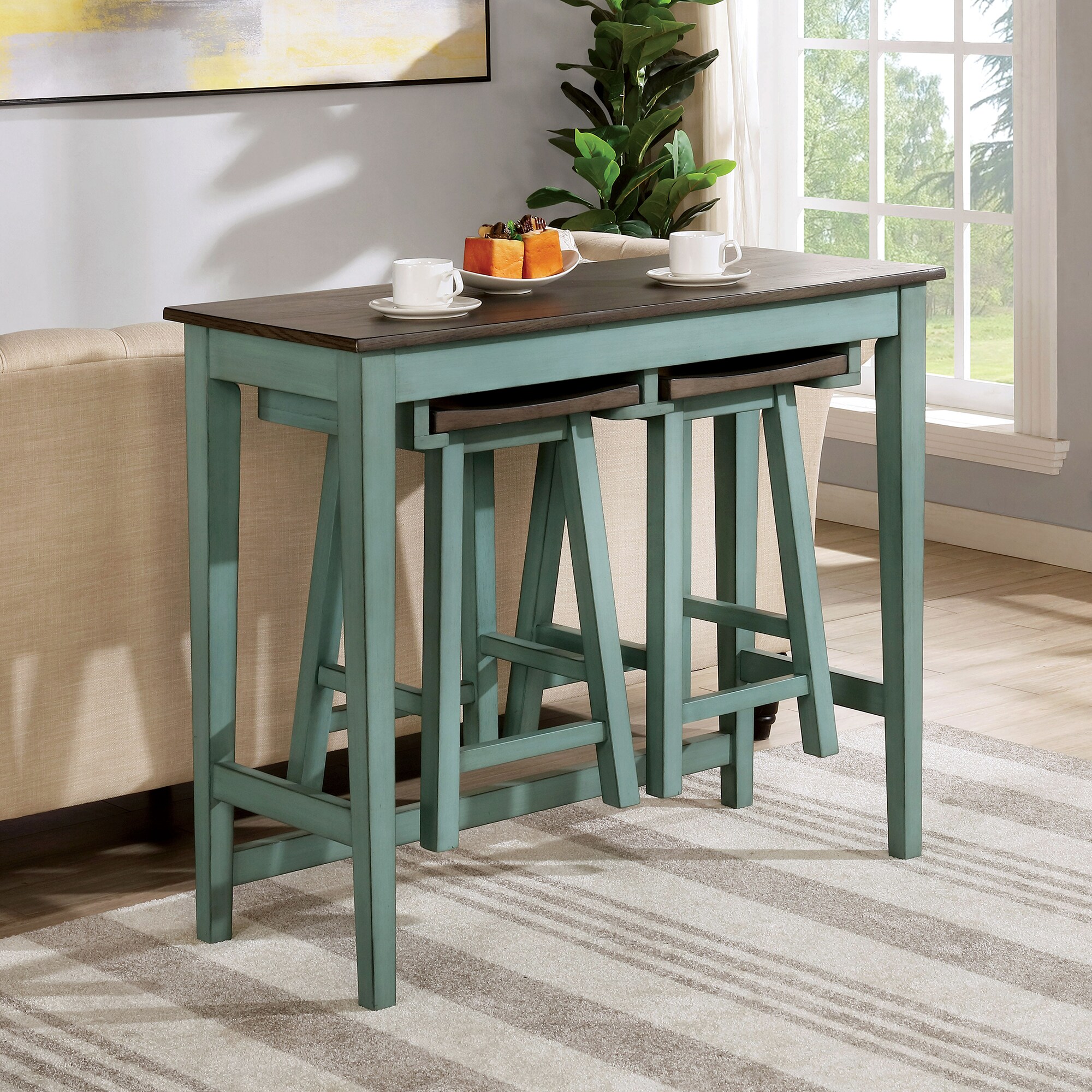 Furniture of America IDF3475GRPT3PK Dining-Sets - View #5