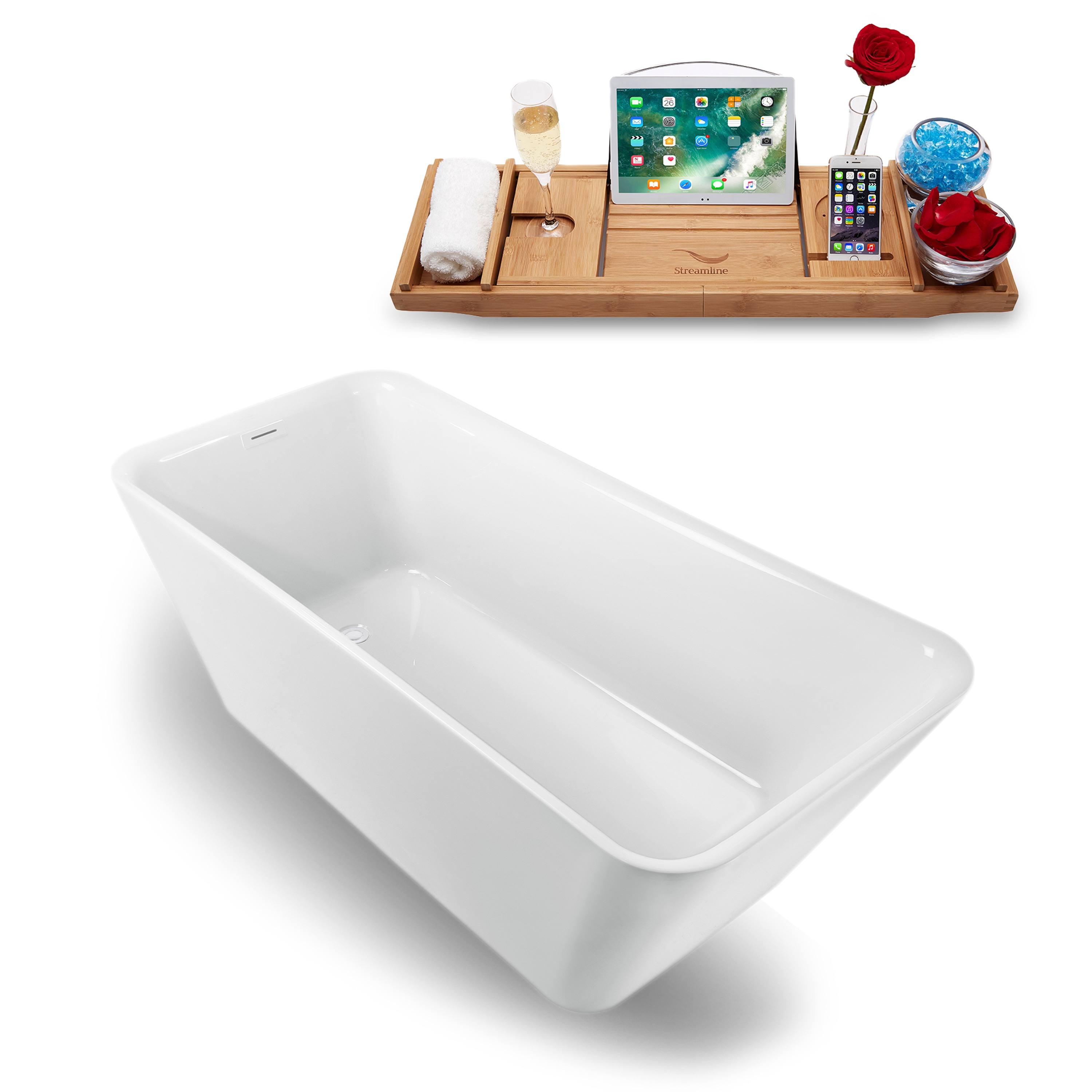 Streamline N1220WH bathtubs - View #2