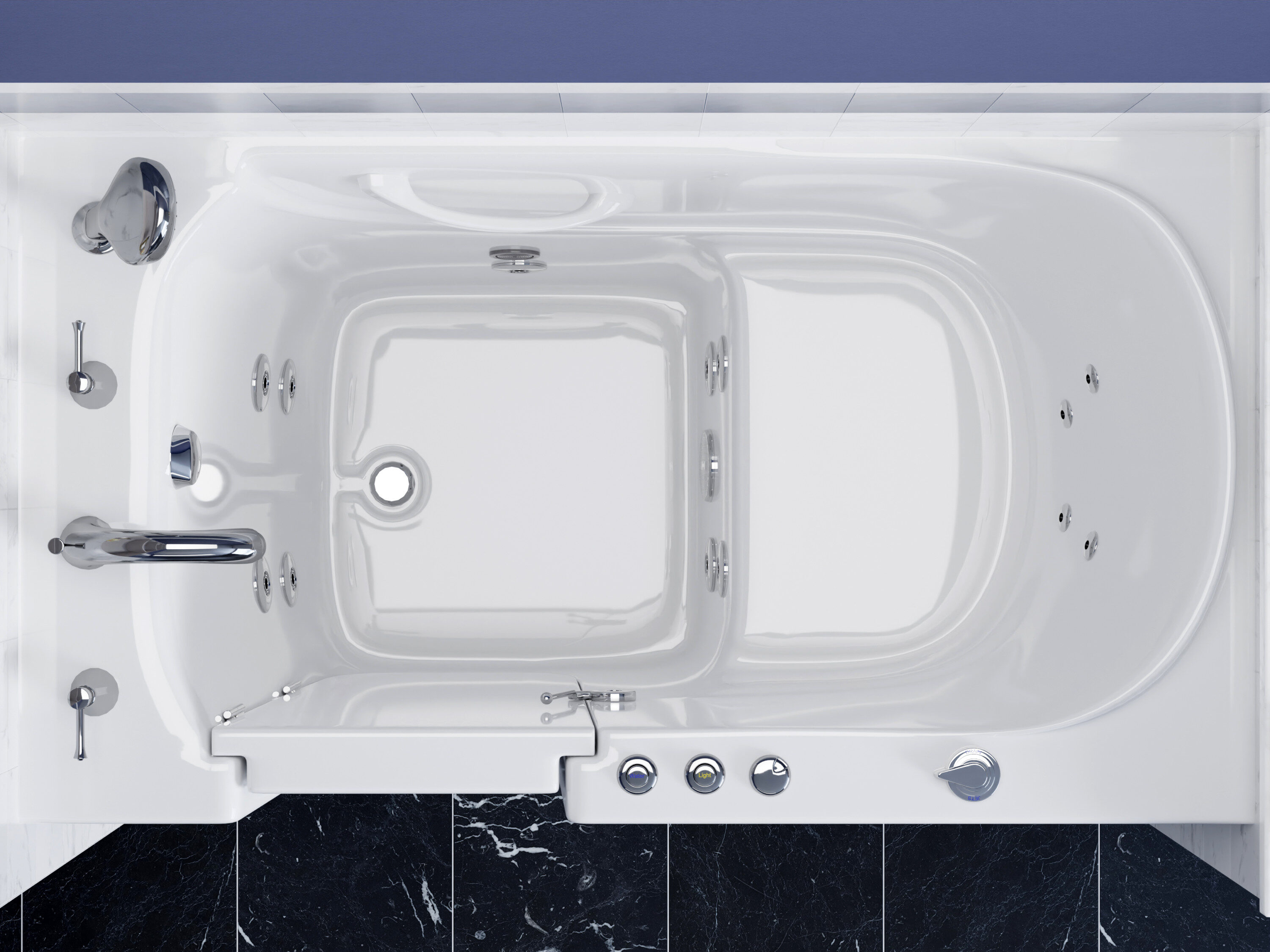 Endurance LS3053LWH bathtubs - View #9