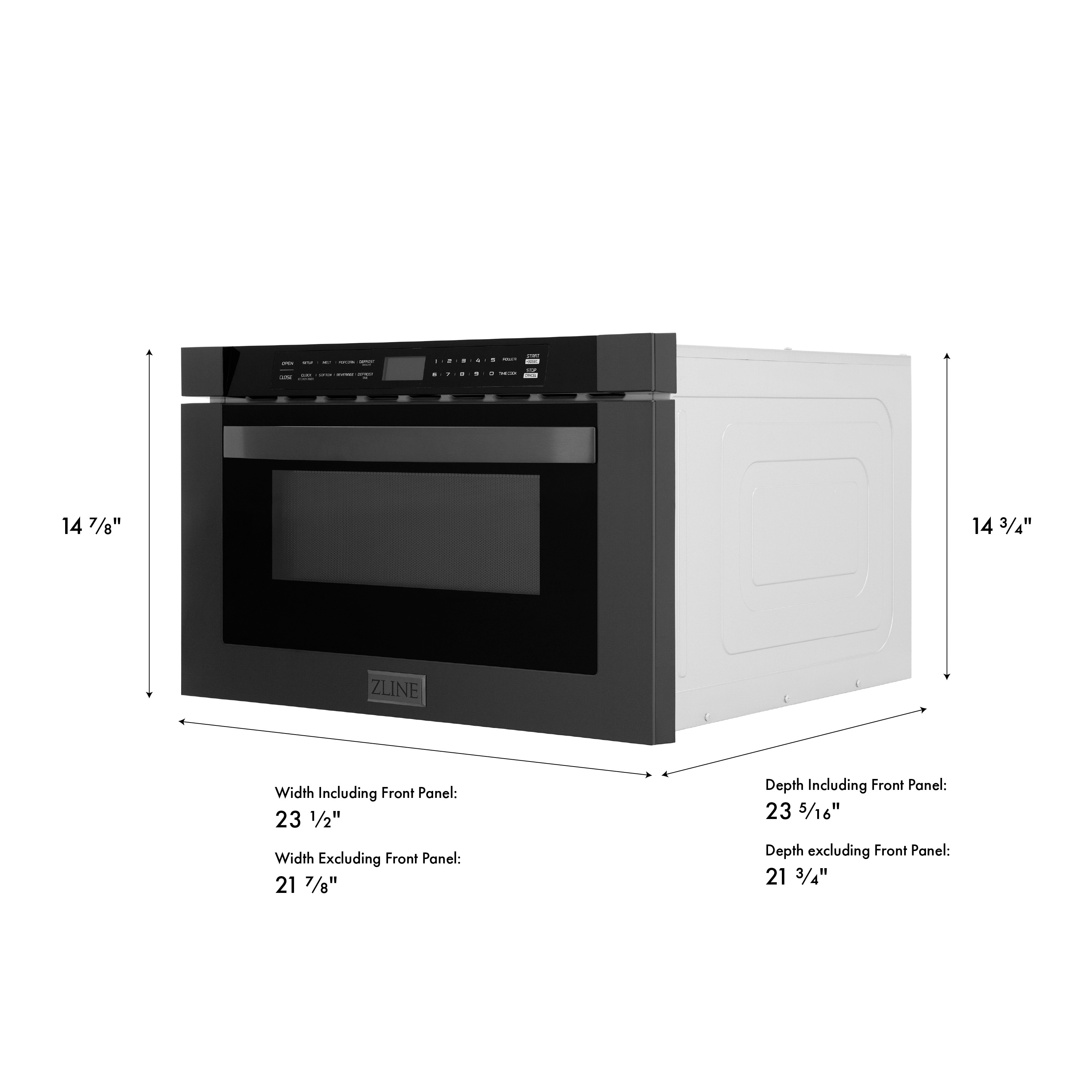 ZLINE KITCHEN & BATH MWD-1-BS Microwave-Drawers - View #3