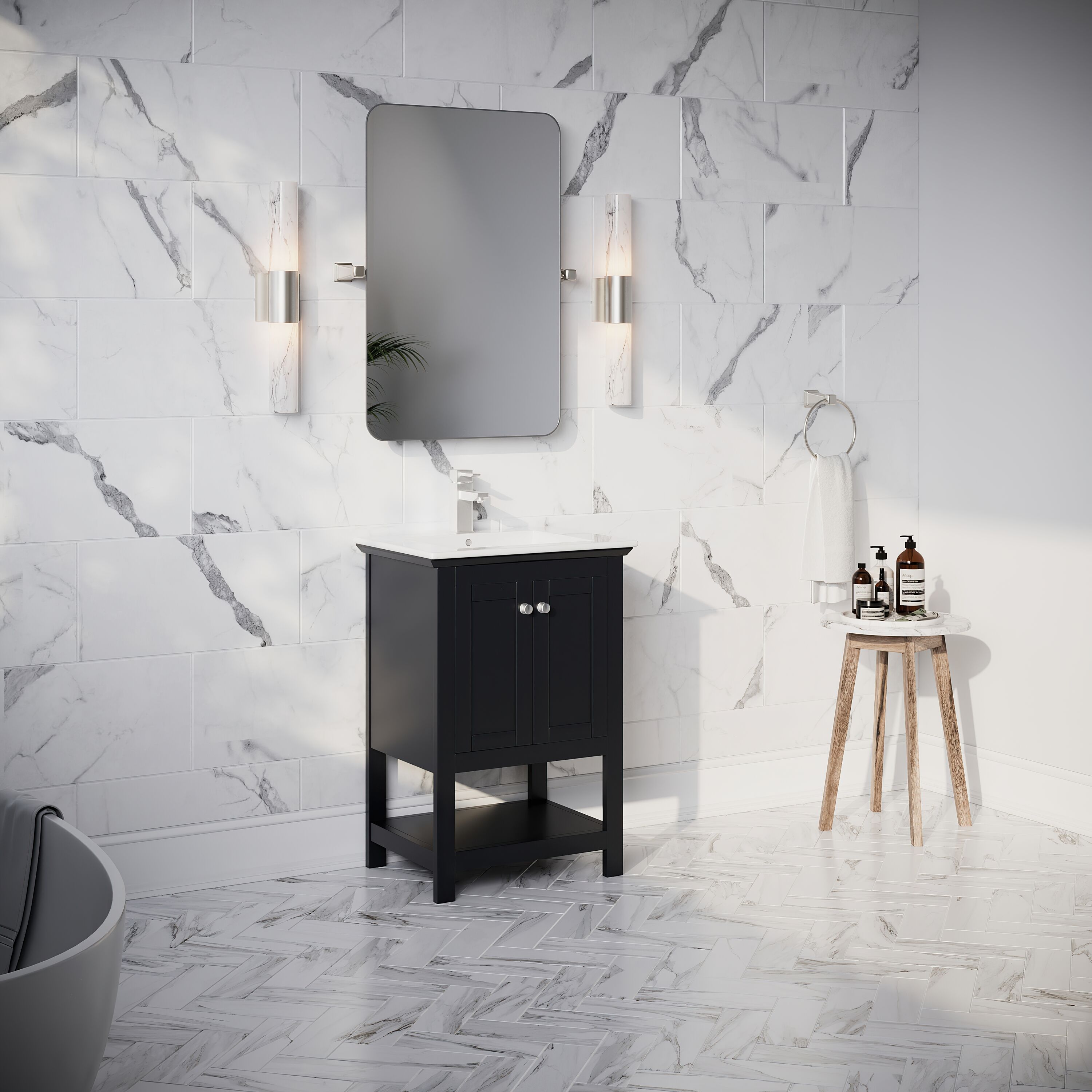 Fresca FCB2304BL-I Bath-Vanity-Combo - View #6