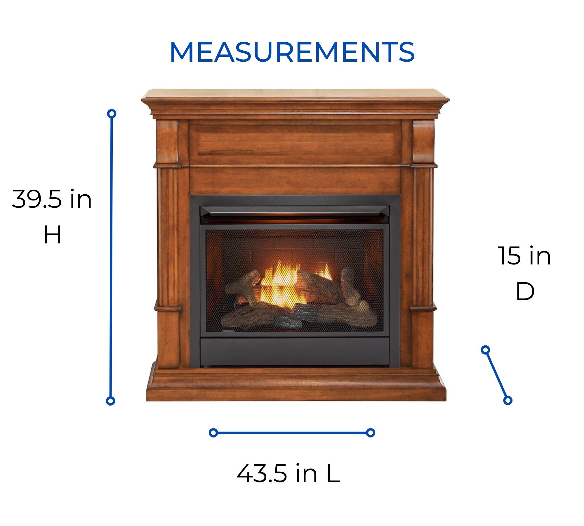 Duluth Forge DFS-300T-3AS Gas-Fireplaces - View #6