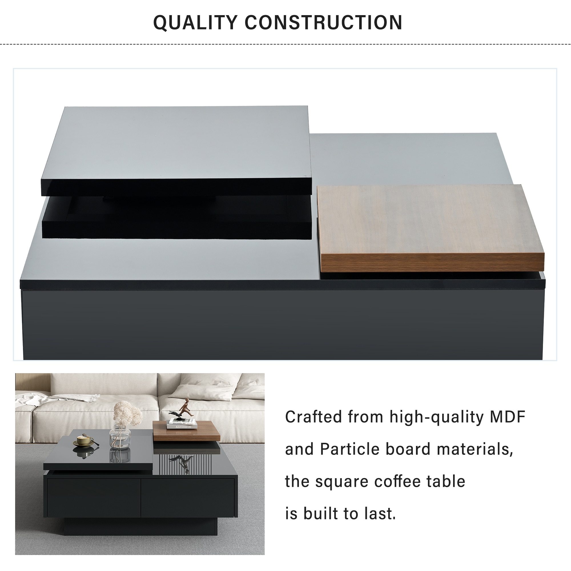 ModernLuxe L3P-WF324734AAB Coffee-Tables - View #6
